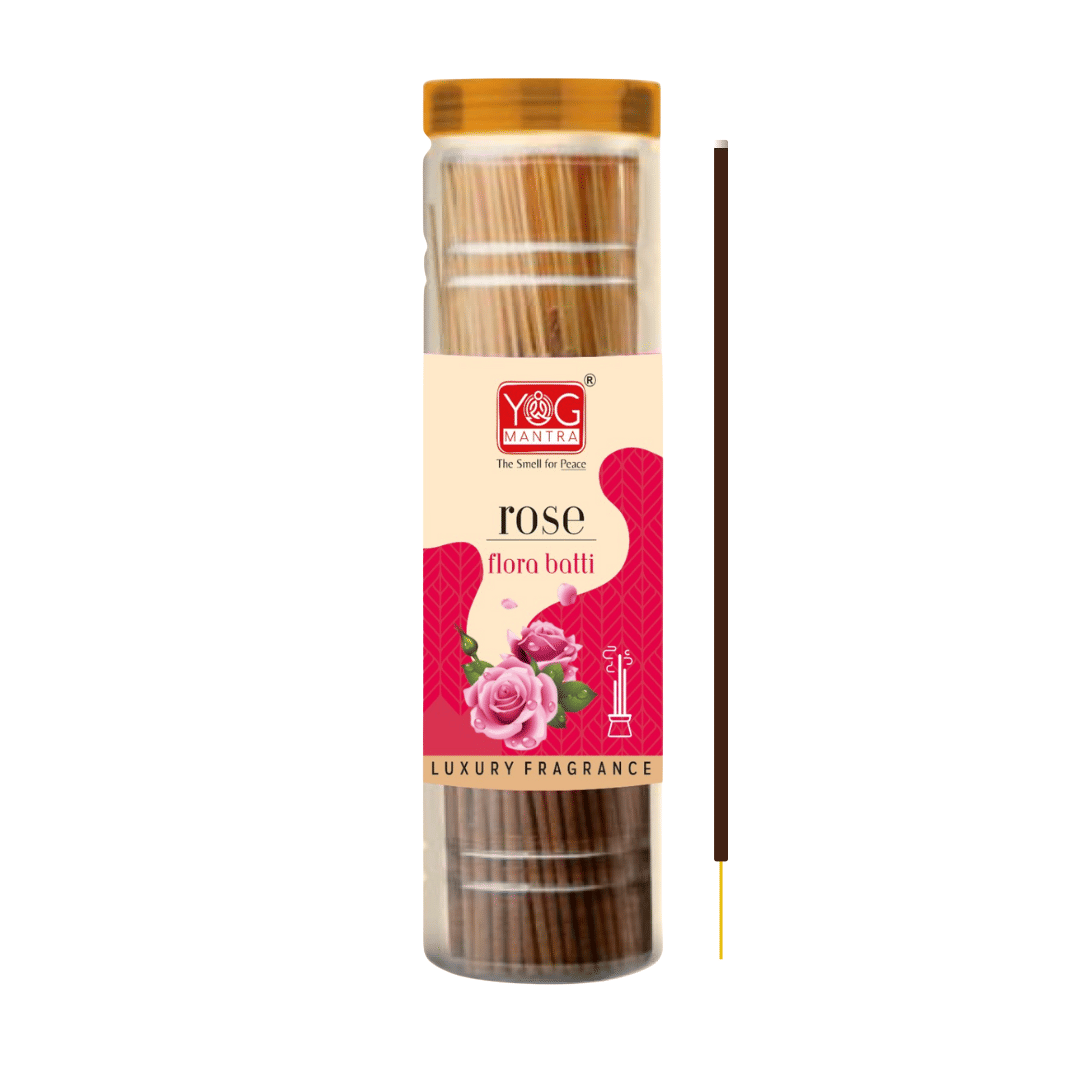     			yogmantra Incense Stick Rose 300 gm ( Pack of 1 )