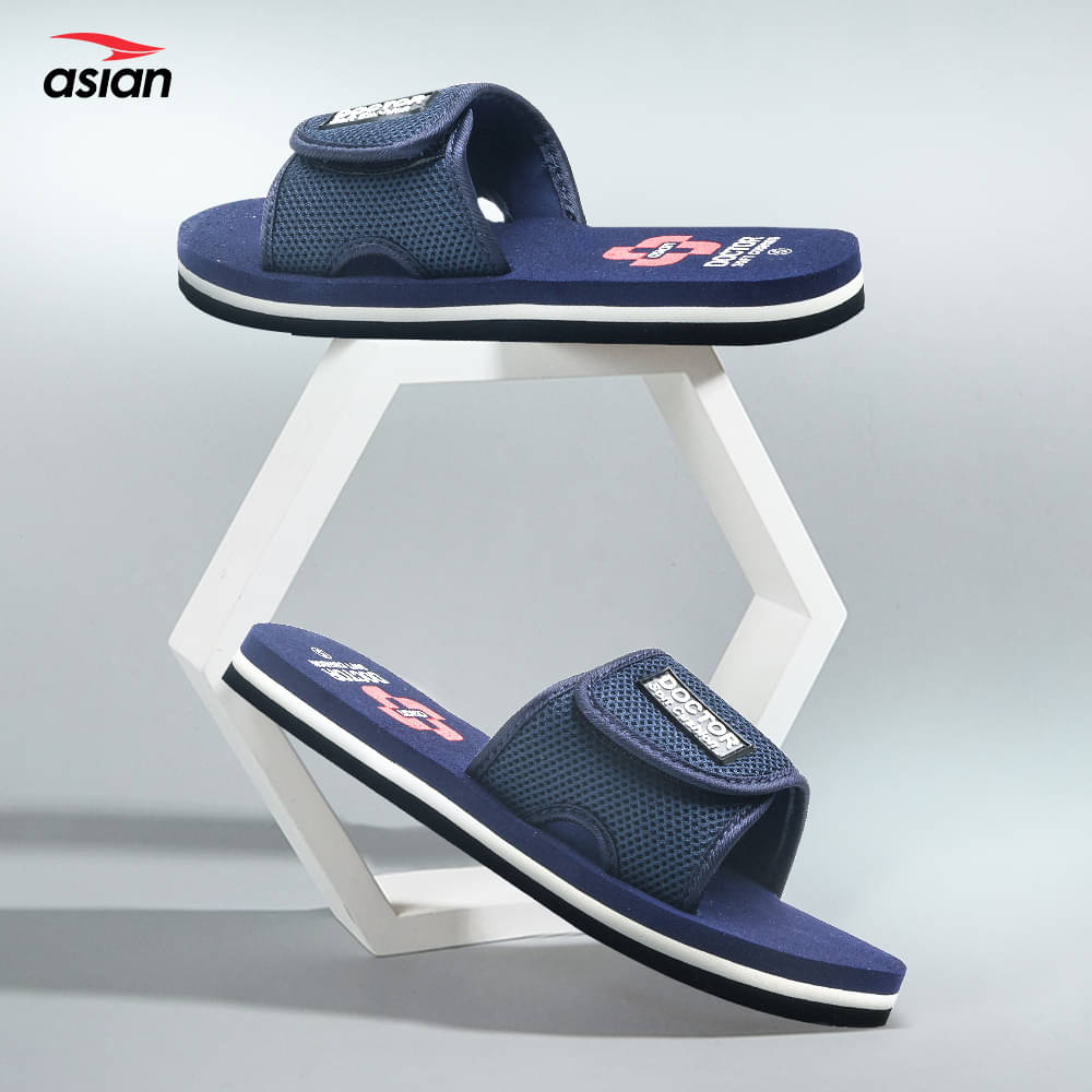     			ASIAN Blue Women's Slide Flip Flop