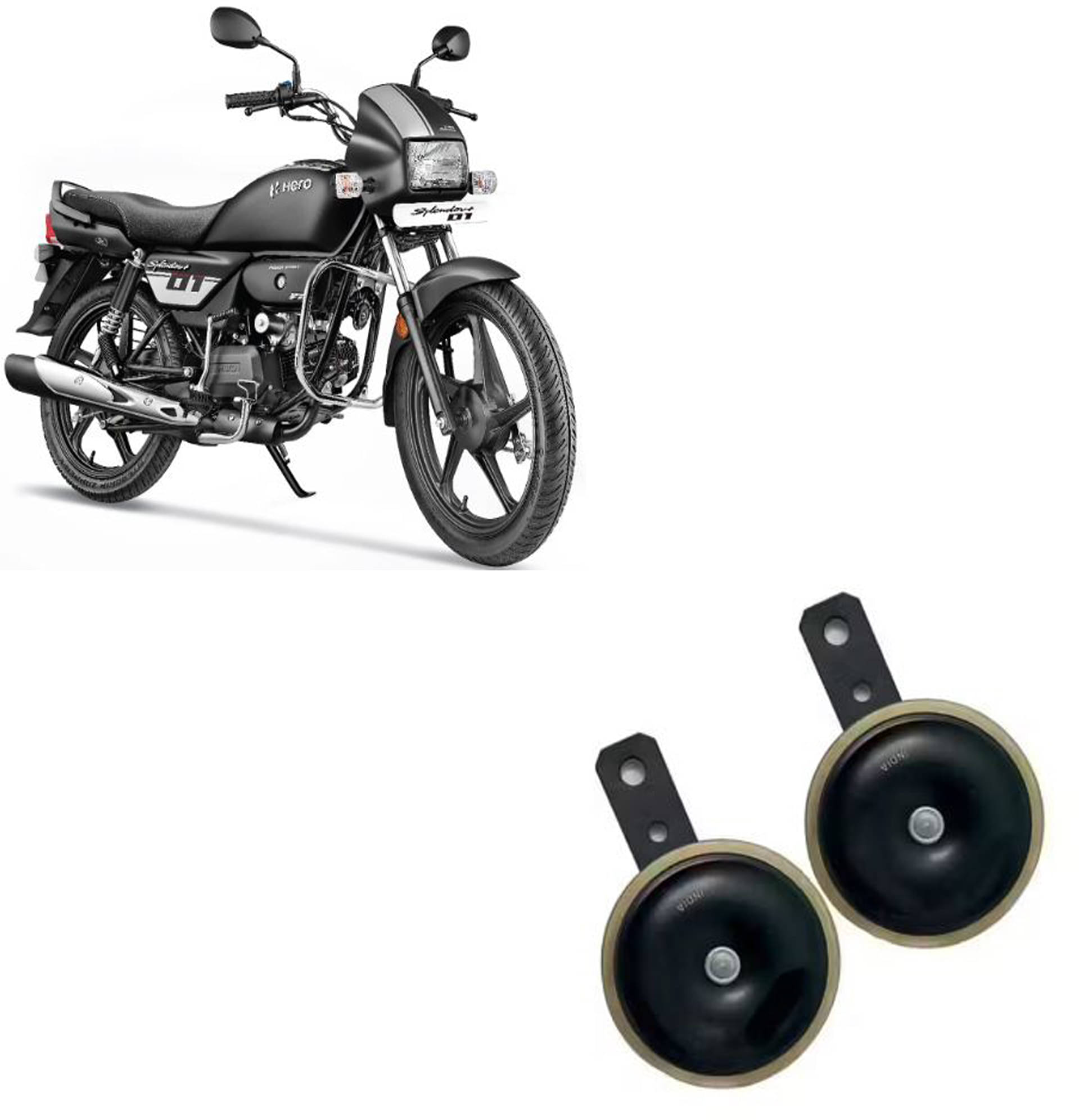     			CREATOR Horn For Two Wheelers Only - Single