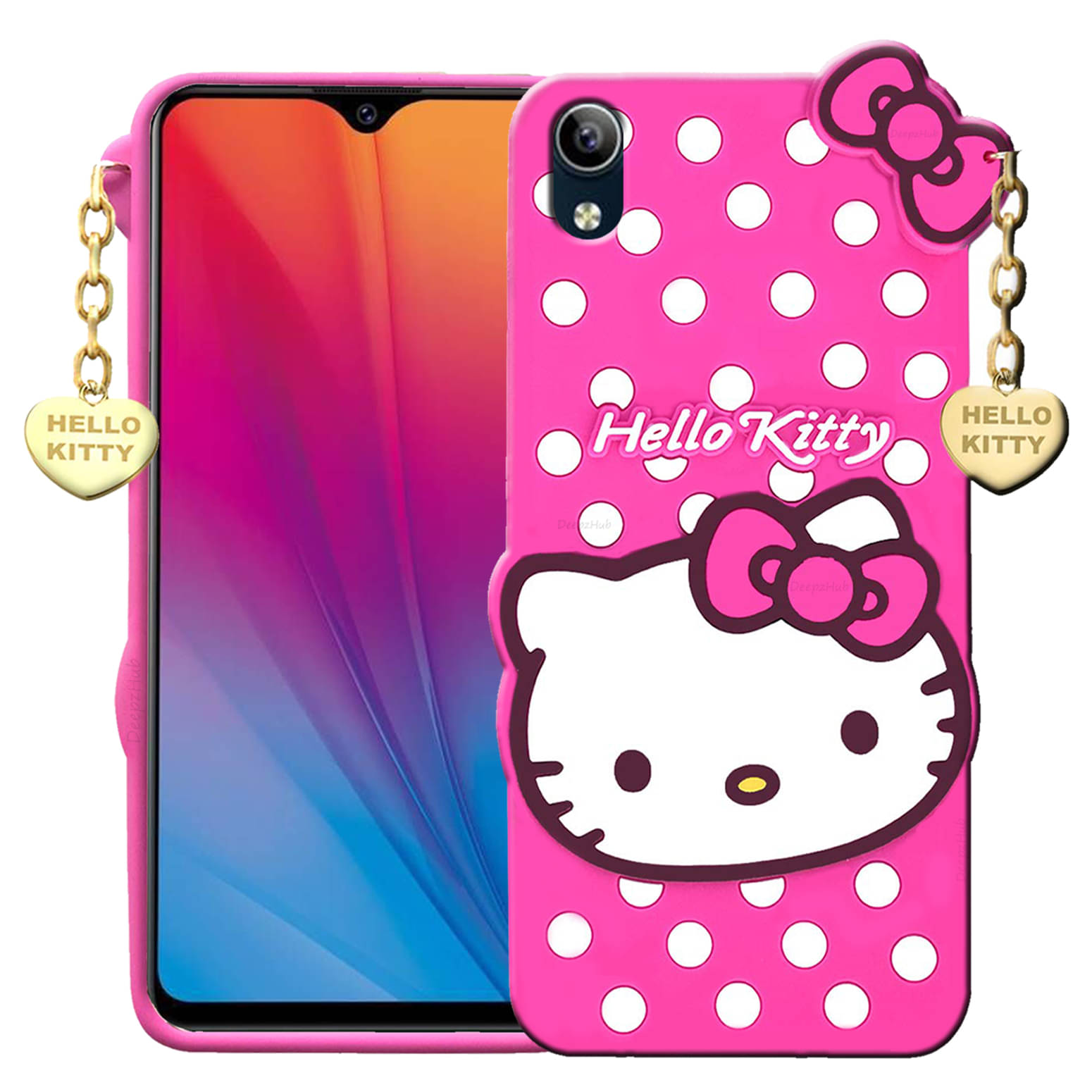 CRodible Innovation Pink Printed Back Cover Rubber Compatible For Vivo Y91i ( Pack of 1 ) CRodible Innovation Pink Printed Back Cover Rubber Compatible For Vivo Y91i ( Pack of 1 )