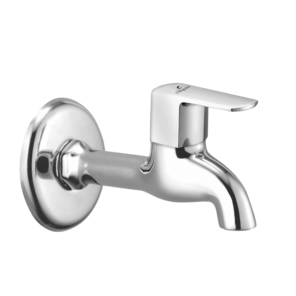     			Cliquin Magic Long Body Bib Tap Faucet (Cubix) Brass Bathroom Tap (Bib Cock)