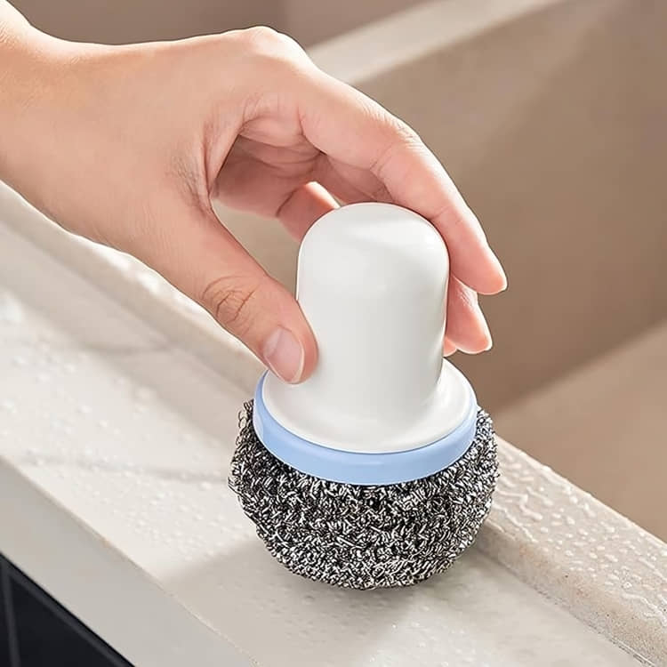 Dust N Shine  Dish Scrub Brush Small Cleaning Brush Dish Scrubber Brush Cleaning Brushes for Household Use (pack of 1) - Body Care - Loofah and Other Tools | Buy online on ZillyBuy