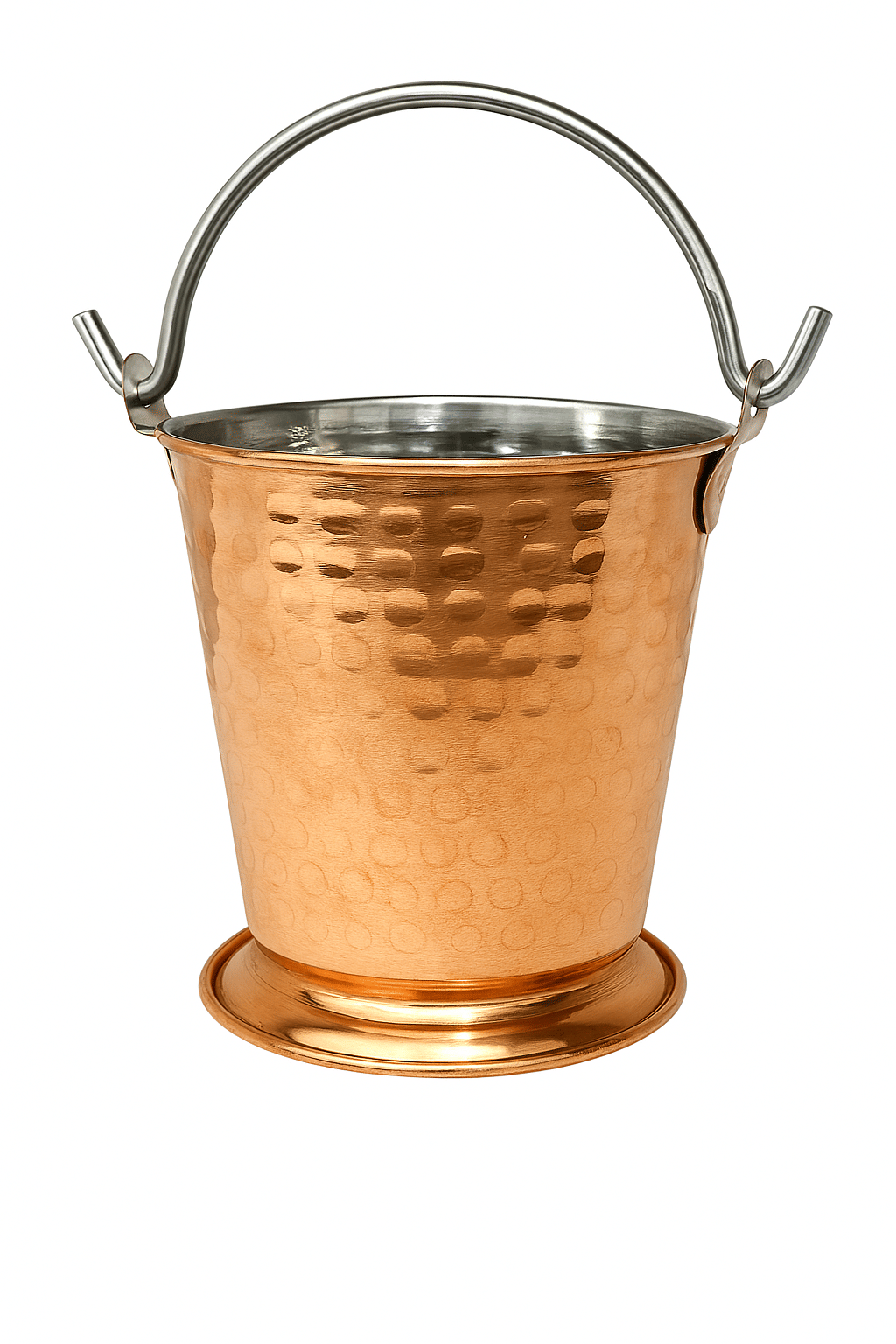     			Dynore Stainless Steel Serving Bucket 500 ml Copper ( Set of 1 )