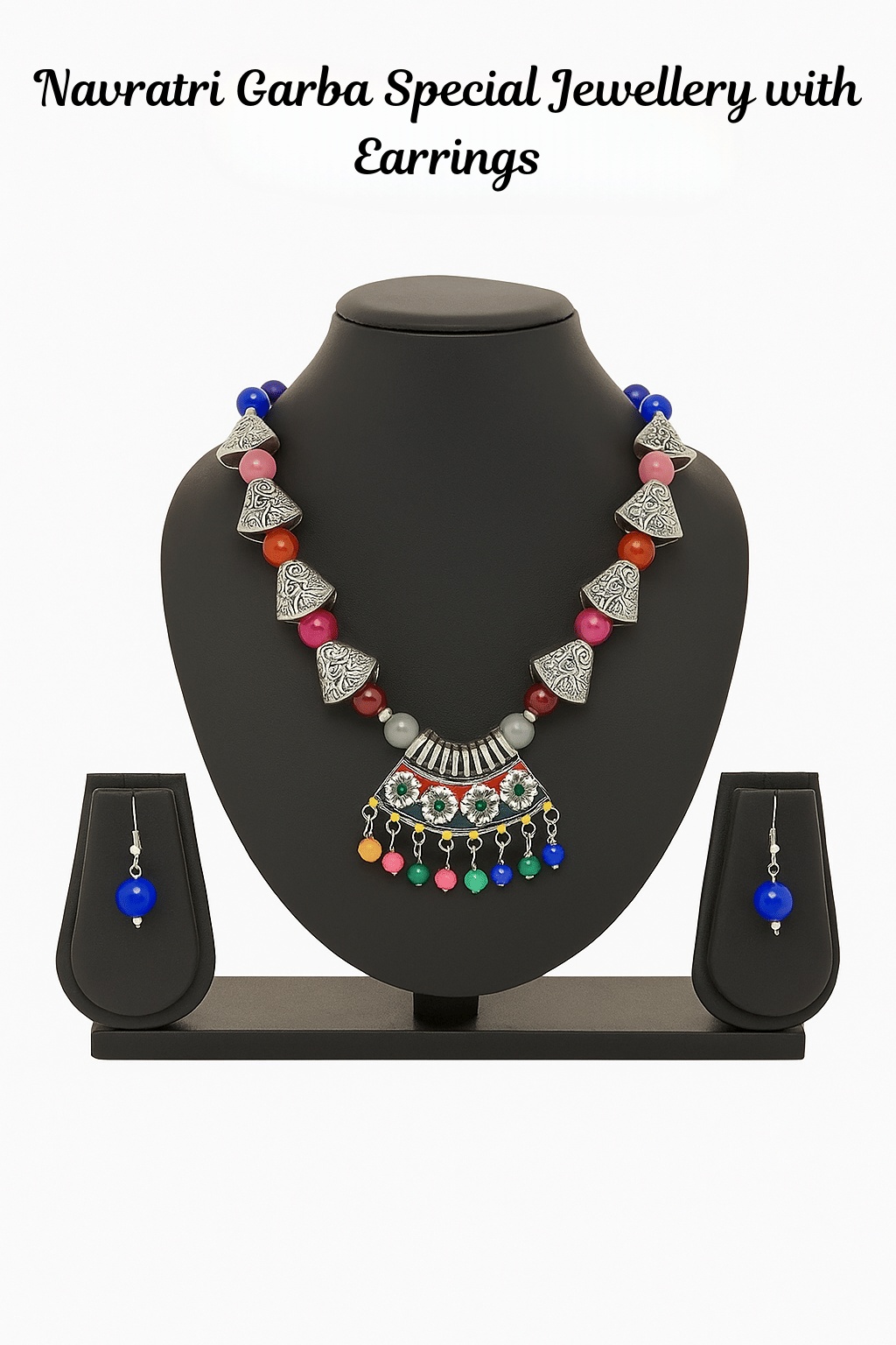     			GENERIC AAHI Multi Color Alloy Necklace Set ( Pack of 1 )