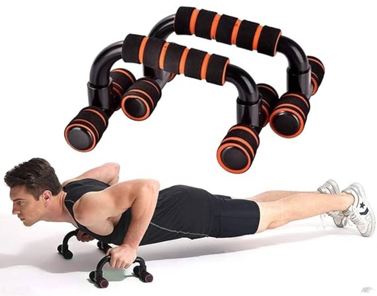 HORSE FIT Push Up Bar Pushup Home Gym Equipment for Men & Women for Training, Exercise Push up Stand Gym Accessories for Men & Women in Home Use for Chest, Pushup Anti-Slip Push Ups Stand (Multicolor)     			HORSE FIT Push Up Bar Pushup Home Gym Equipment for Men & Women for Training, Exercise Push up Stand Gym Accessories for Men & Women in Home Use for Chest, Pushup Anti-Slip Push Ups Stand (Multicolor)