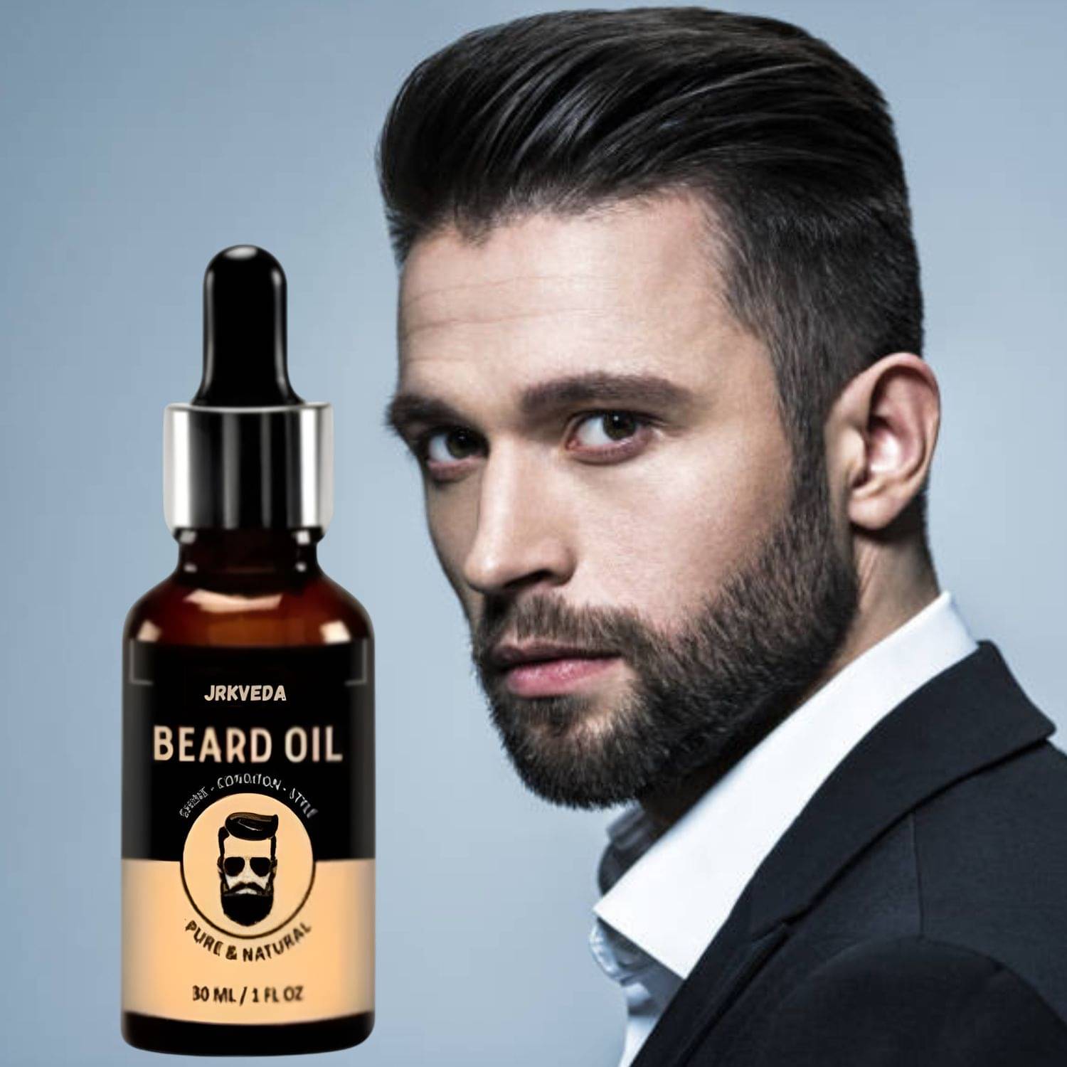 JRKVEDA Argan Oil Promotes Beard Growth Beard Oil 30 ml     			JRKVEDA Argan Oil Promotes Beard Growth Beard Oil 30 ml