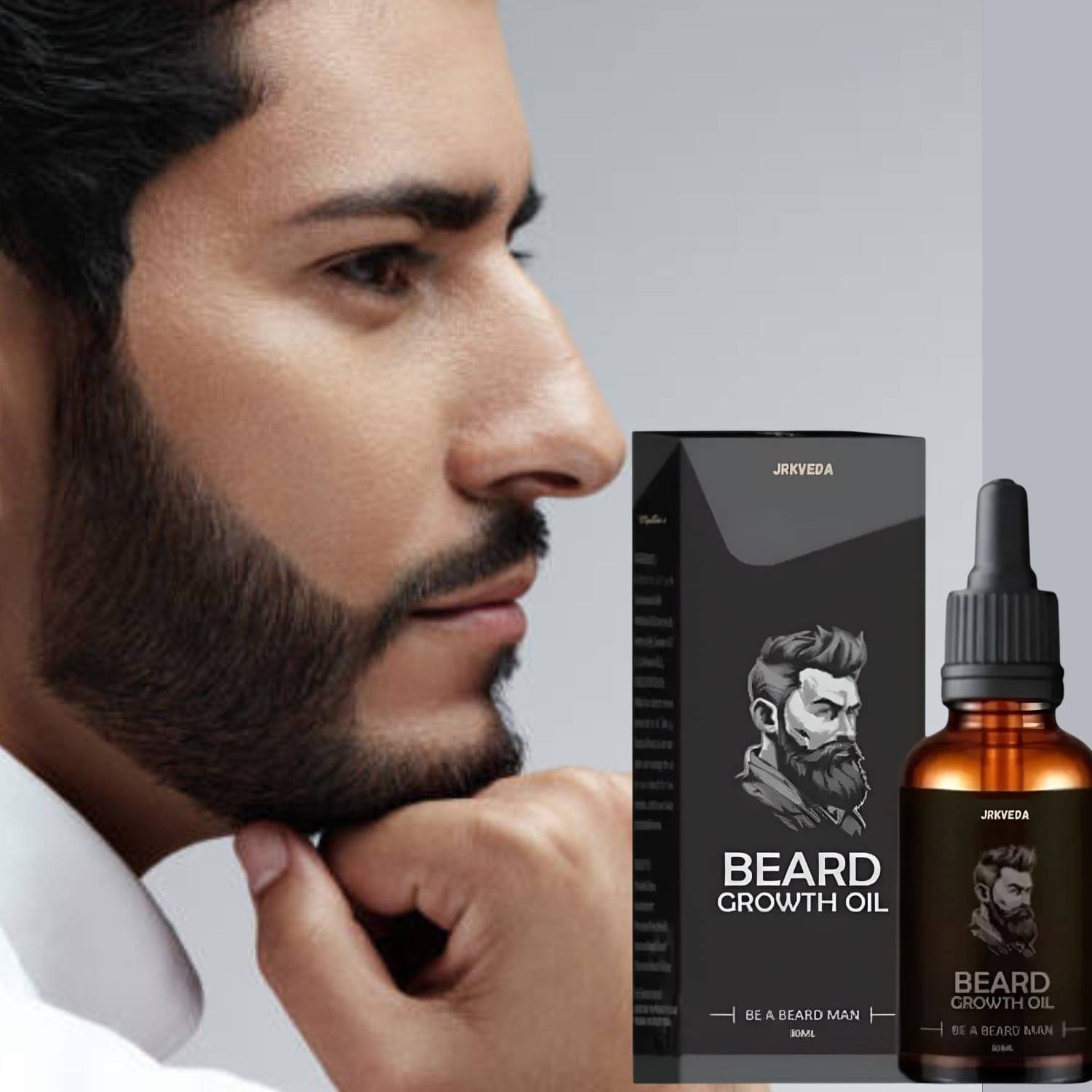 JRKVEDA Vitamin E Promotes Beard Growth Beard Oil 30 ml     			JRKVEDA Vitamin E Promotes Beard Growth Beard Oil 30 ml