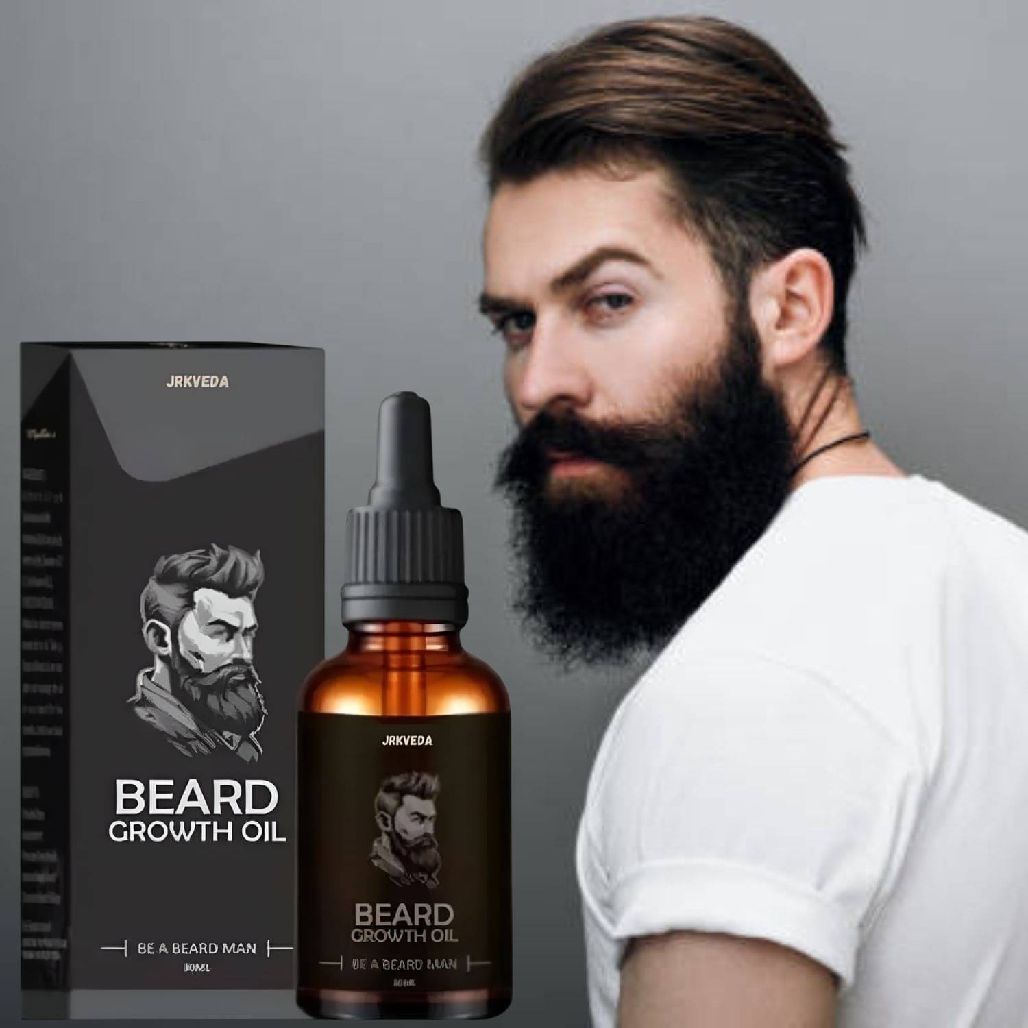 JRKVEDA Vitamin E Promotes Beard Growth Beard Oil 30 ml     			JRKVEDA Vitamin E Promotes Beard Growth Beard Oil 30 ml