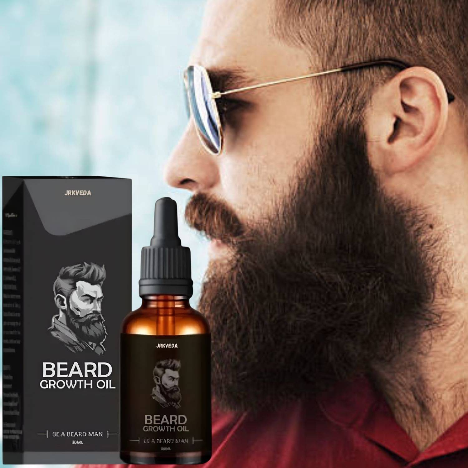 JRKVEDA Vitamin E Promotes Beard Growth Beard Oil 30 ml     			JRKVEDA Vitamin E Promotes Beard Growth Beard Oil 30 ml
