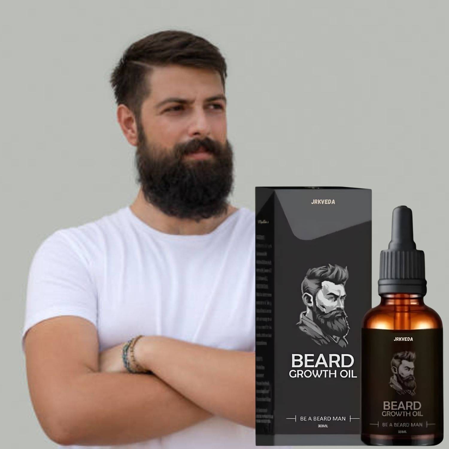 JRKVEDA Vitamin E Promotes Beard Growth Beard Oil 30 ml     			JRKVEDA Vitamin E Promotes Beard Growth Beard Oil 30 ml