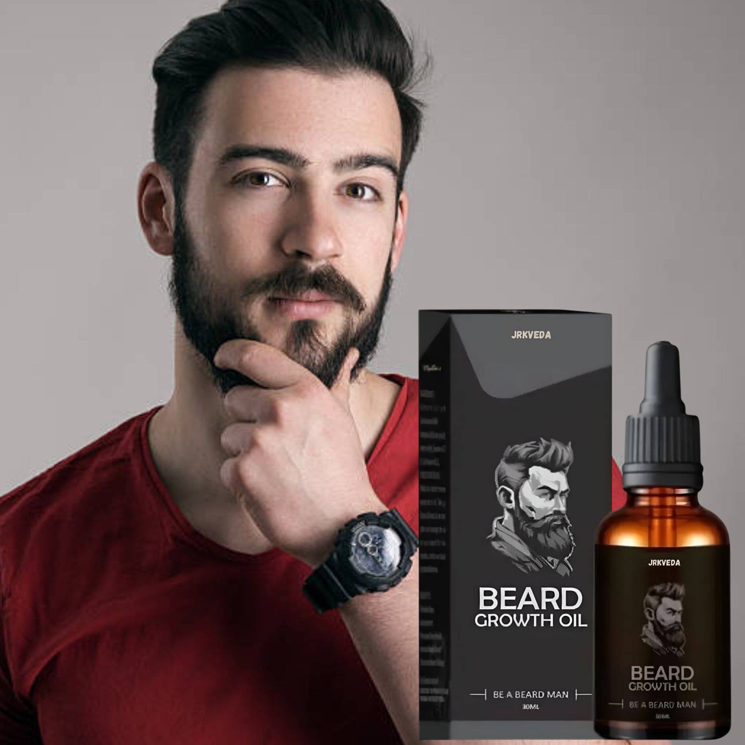 JRKVEDA Vitamin E Promotes Beard Growth Beard Oil 30 ml     			JRKVEDA Vitamin E Promotes Beard Growth Beard Oil 30 ml