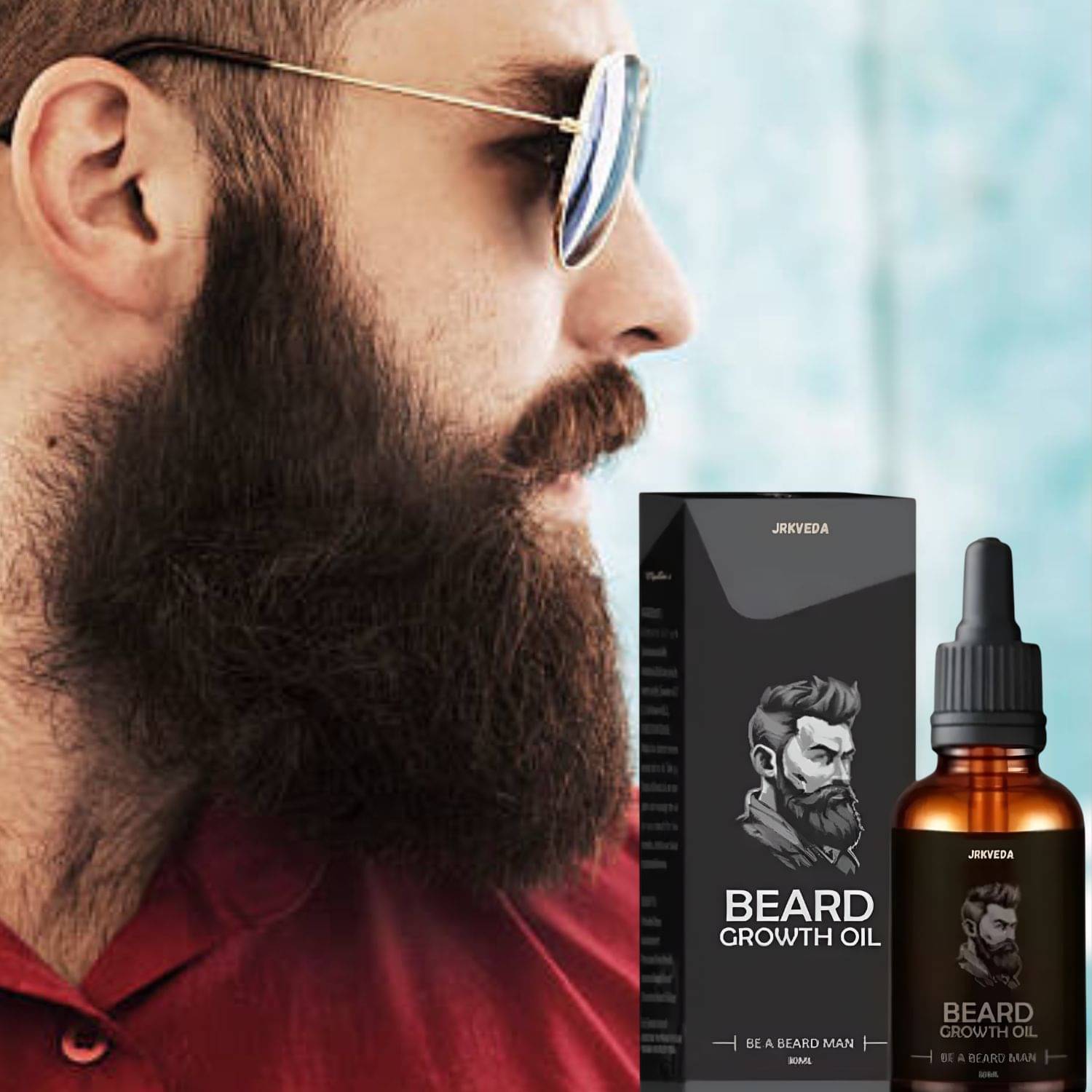 JRKVEDA Vitamin E Promotes Beard Growth Beard Oil 30 ml     			JRKVEDA Vitamin E Promotes Beard Growth Beard Oil 30 ml