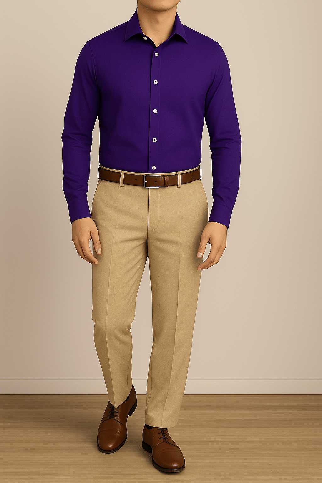     			KUNDAN SULZ GWALIOR Multi Cotton Blend Men's Unstitched Shirts & Trousers ( Pack of 2 )