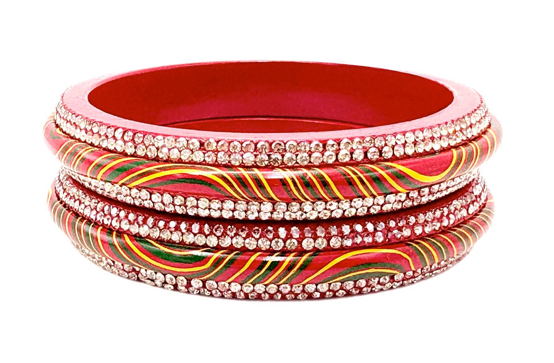 Pahiran Red Kada Set ( Pack of 2 ) Pahiran Red Kada Set ( Pack of 2 )