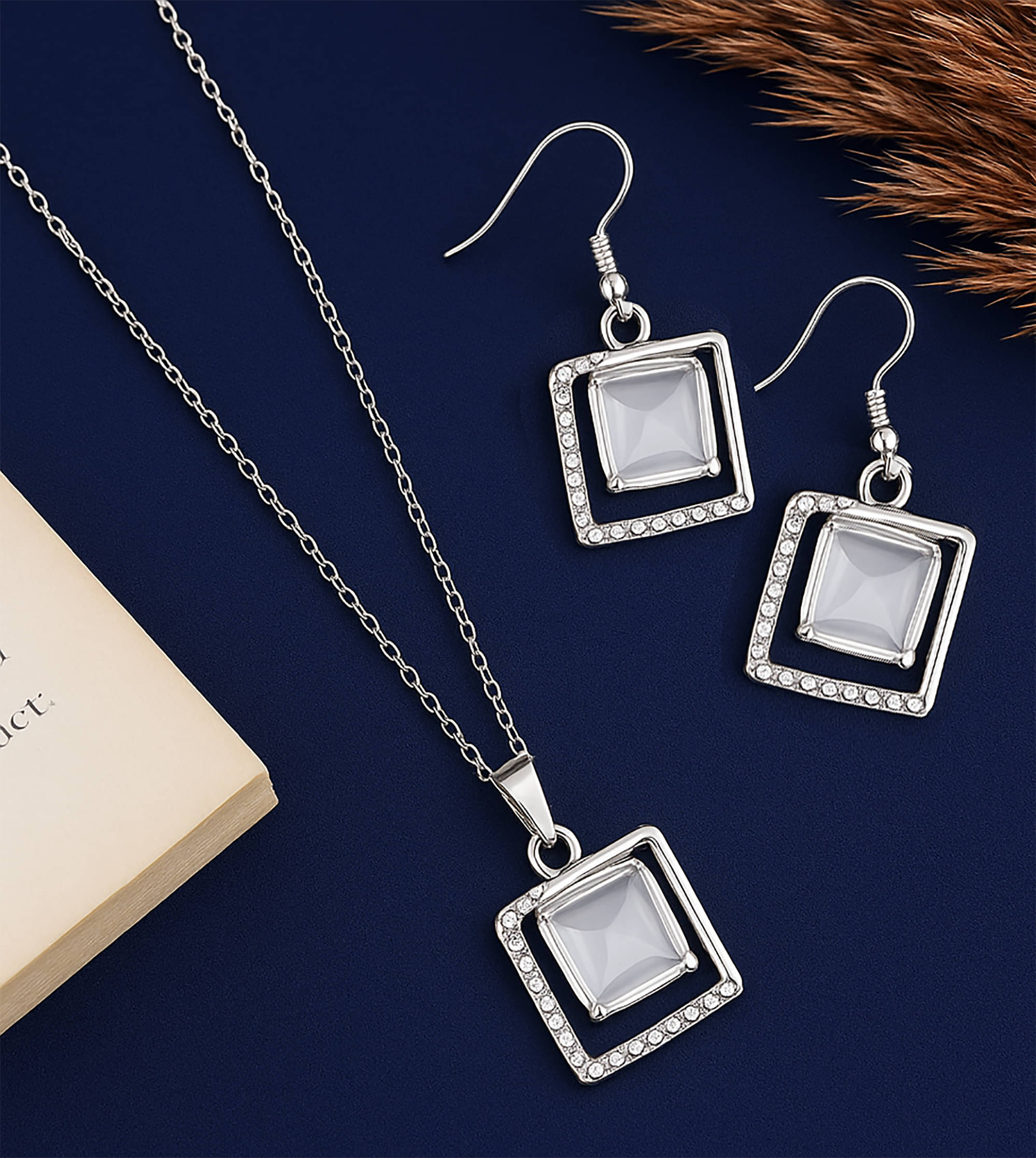 SHANKH-KRIVA Silver Pendant set ( Pack of 1 )     			SHANKH-KRIVA Silver Pendant set ( Pack of 1 )