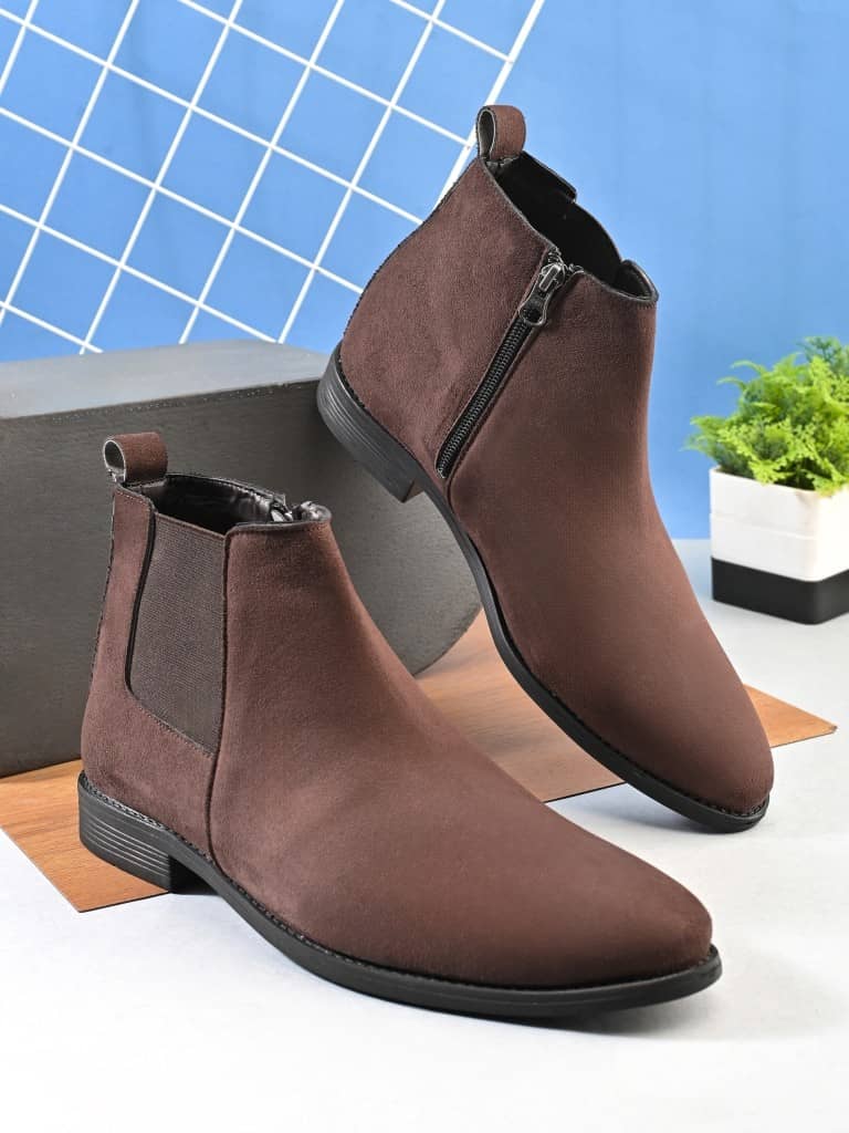 Sir Corbett Brown Men's Chelsea Boots