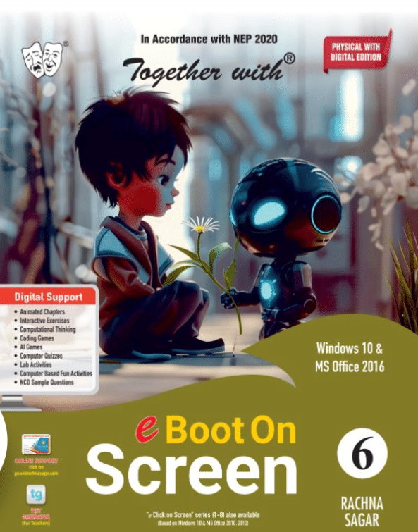     			TOGATHER WITH e BOOT ON SCREEN CLASS 6