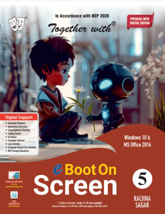     			TOGATHER WITH e BOOT ON SCREEN CLASS 5
