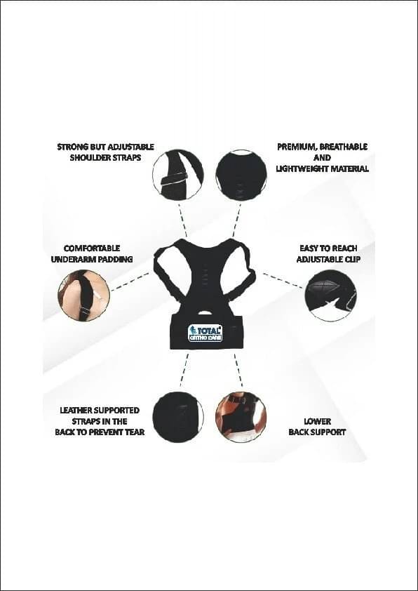     			TOTAL Ortho care Back Support Belt ( Free Size - Size )