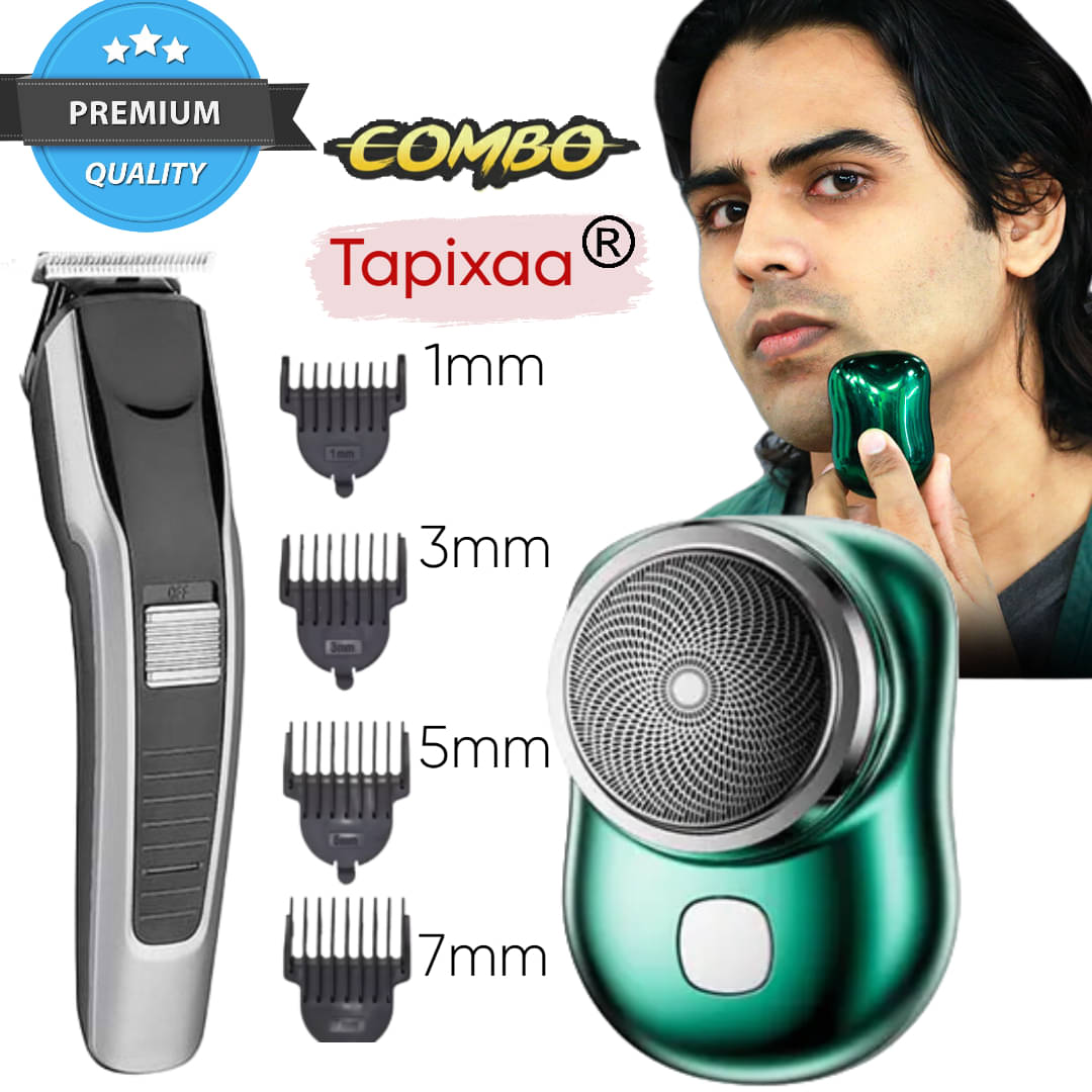Tapixaa Premium Combo Black Cordless Multigrooming Kit With 45 minutes Runtime Tapixaa Premium Combo Black Cordless Multigrooming Kit With 45 minutes Runtime