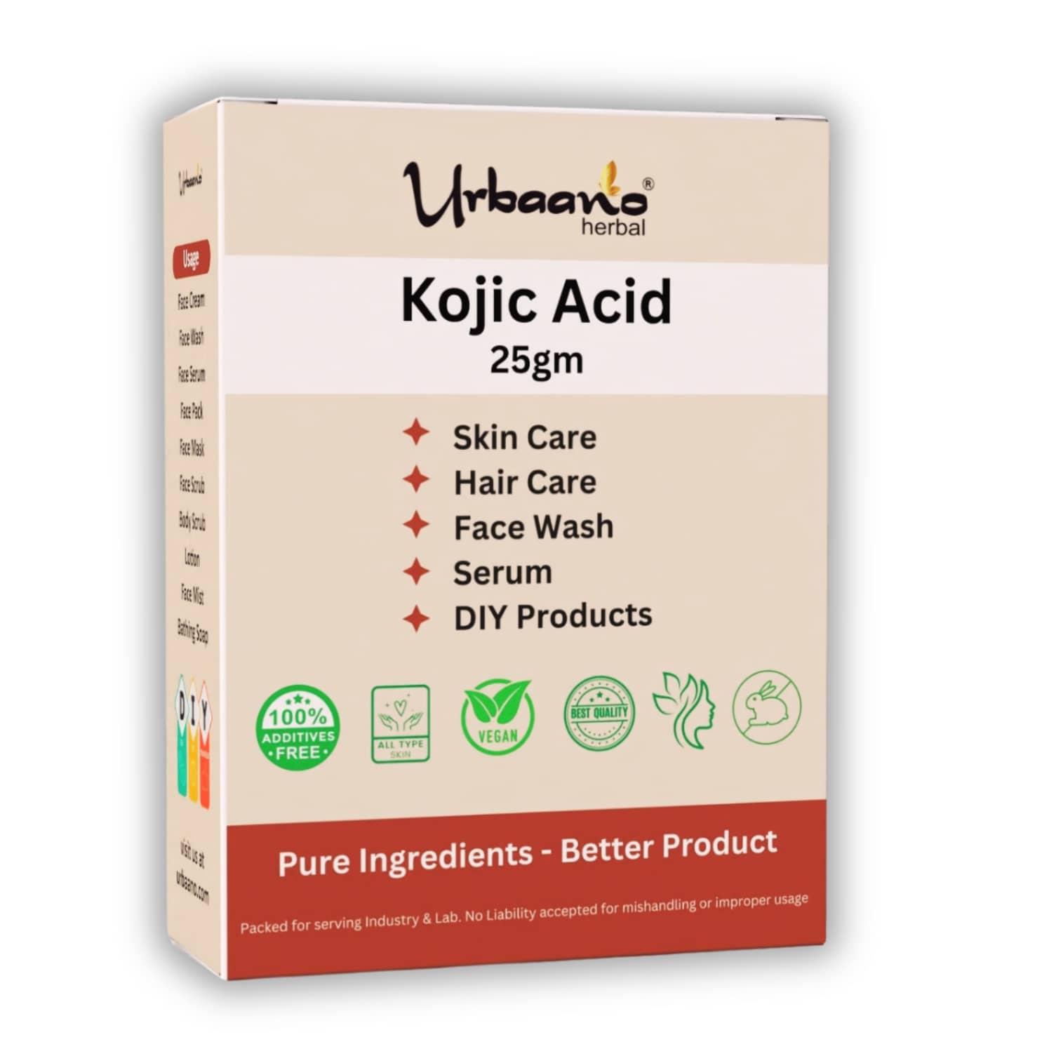 Urbaano Herbal - Anti-Marks & Spots Removal Pack for All Skin Type ( Pack of 1 )