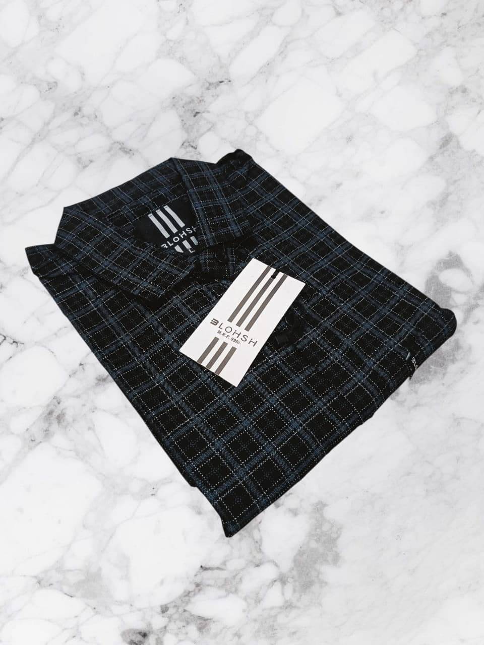     			kavya collection 100% Cotton Regular Fit Checks Full Sleeves Men's Casual Shirt - Black ( Pack of 1 )