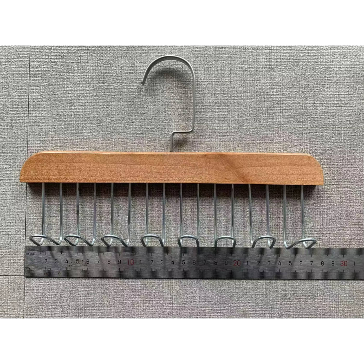    			8 Hook Wooden Hangers | MultiPurpose 8 Hook Wooden Hangers | Wooden Belt Hanger | Tie 8 Hook Hanger | Closet Hangers | Foldable Hooks Wood Hanger | Multi Hook Hanger | 8 in 1 Lotus Wood Tie And Belt Hanger | Space Saving 8 Hook Hanger