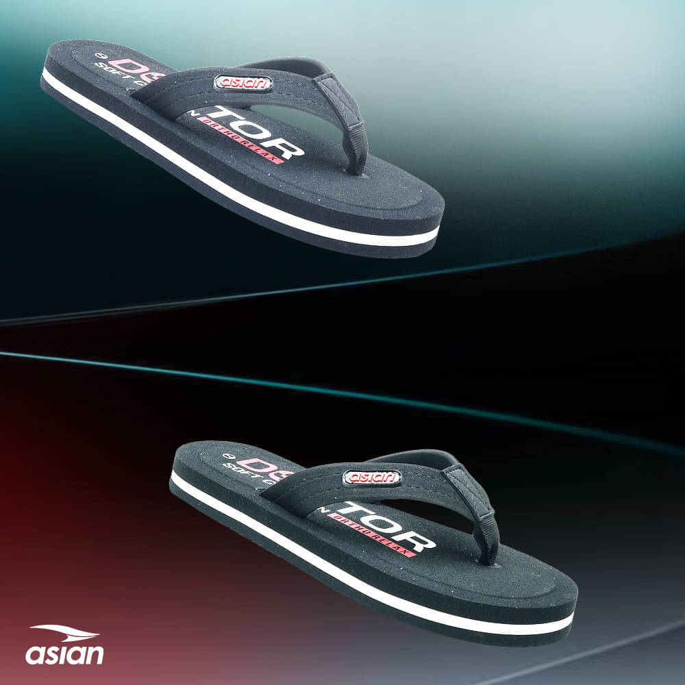     			ASIAN Black Men's Daily Slipper