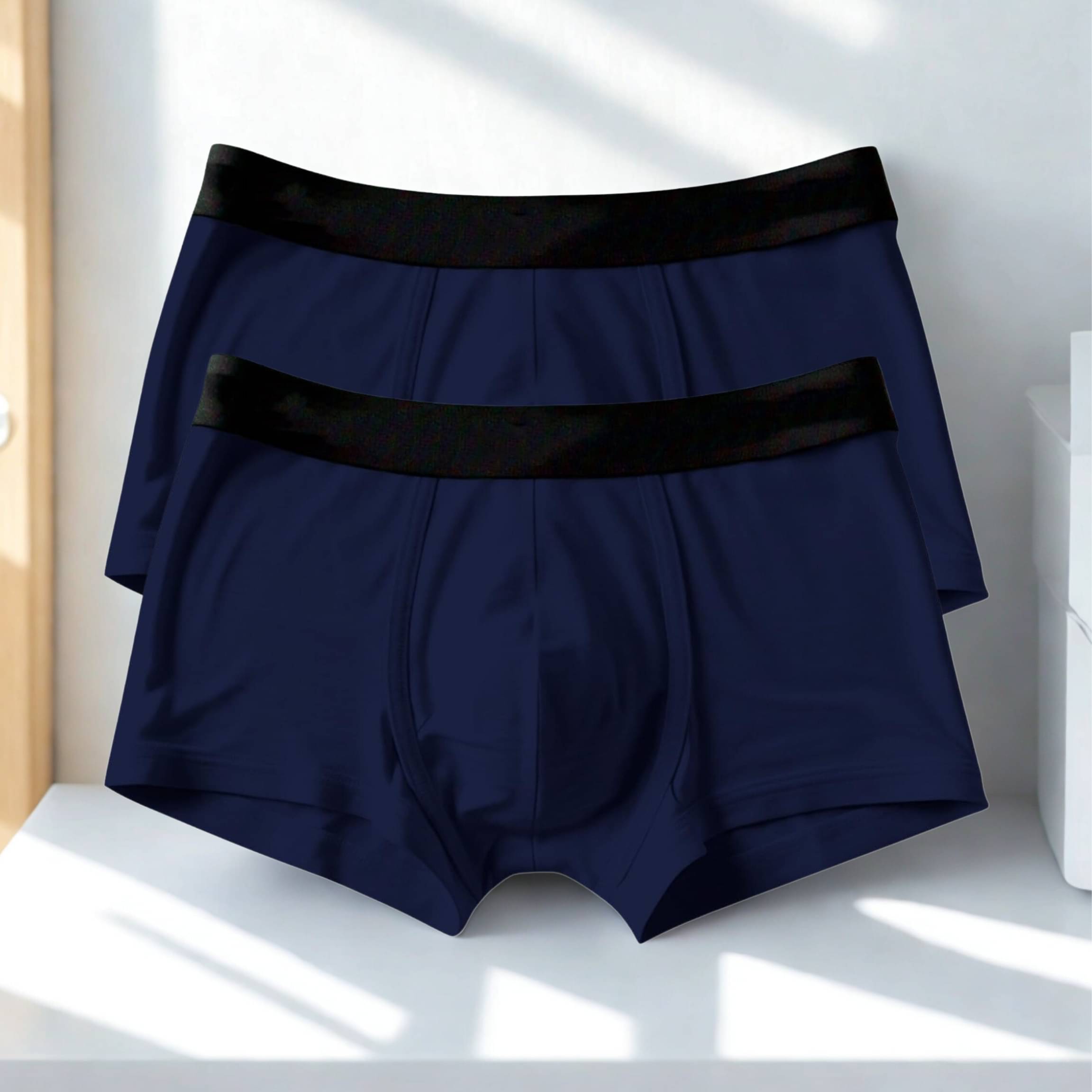     			Albatross in Highsky Pack of 2 Cotton Blend Trunks For Men's ( Blue )