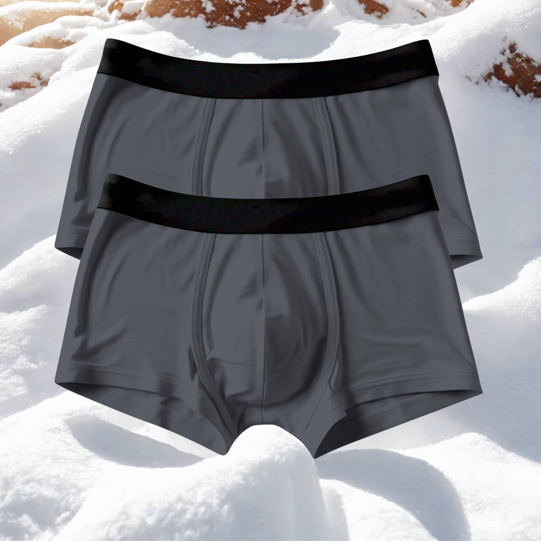 Albatross in Highsky Pack of 2 Cotton Blend Trunks For Men's ( Grey )     			Albatross in Highsky Pack of 2 Cotton Blend Trunks For Men's ( Grey )