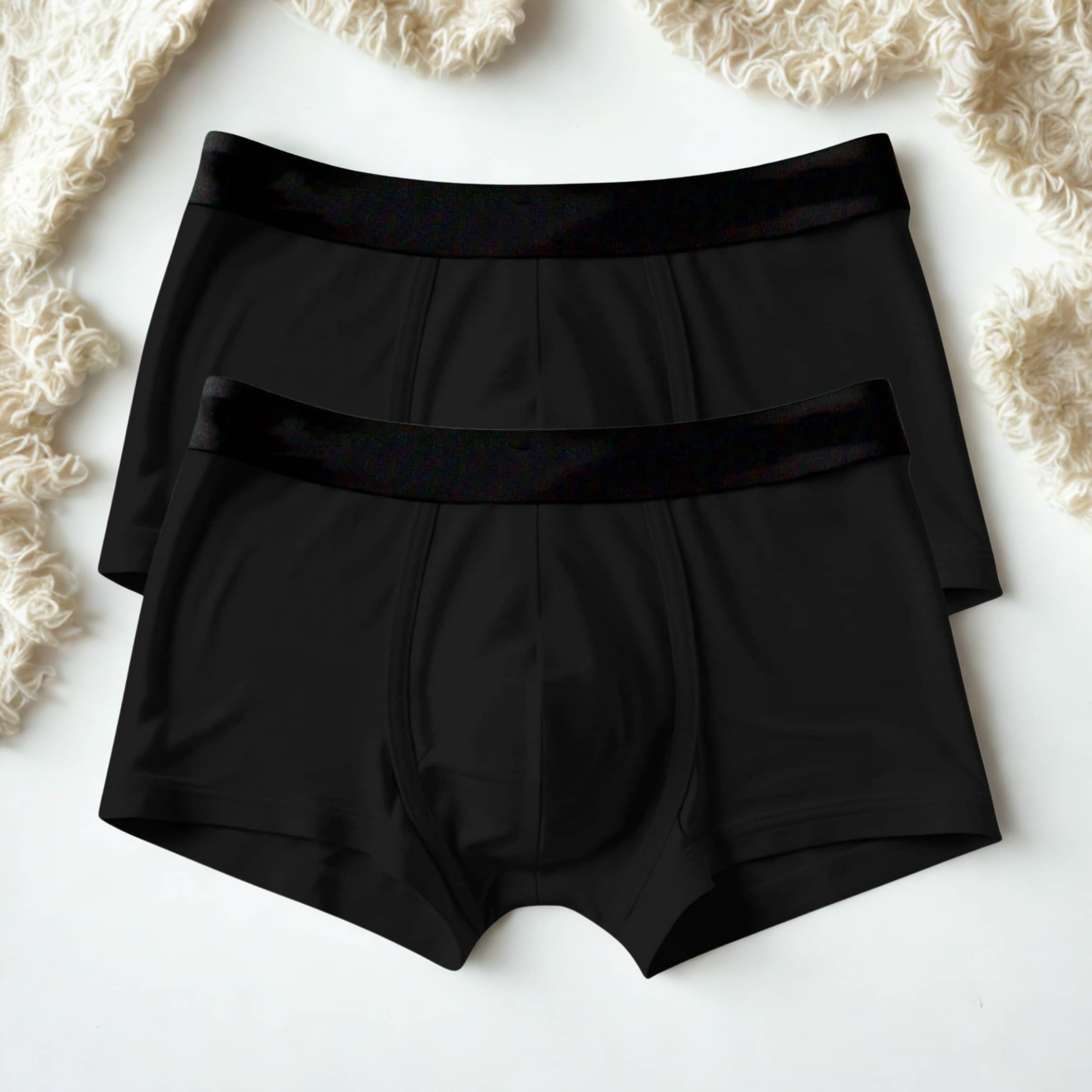     			Albatross in Highsky Pack of 2 Cotton Blend Trunks For Men's ( Black )
