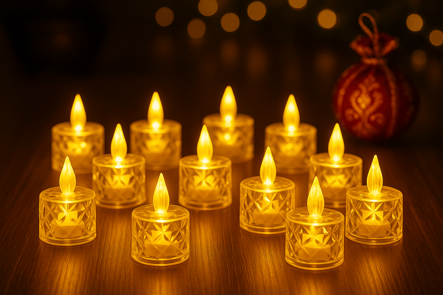    			BB BACKBENCHERS White LED Tea Light Candle 4 cm ( Pack of 12 )