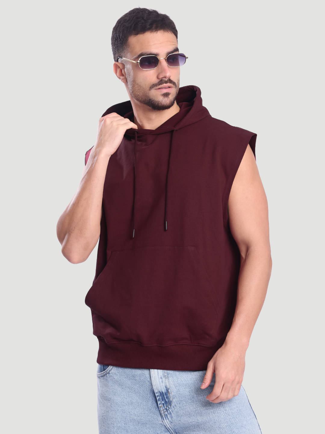 Bene Kleed Cotton Hooded Men's Sweatshirt - Maroon ( Pack of 1 ) Bene Kleed Cotton Hooded Men's Sweatshirt - Maroon ( Pack of 1 )