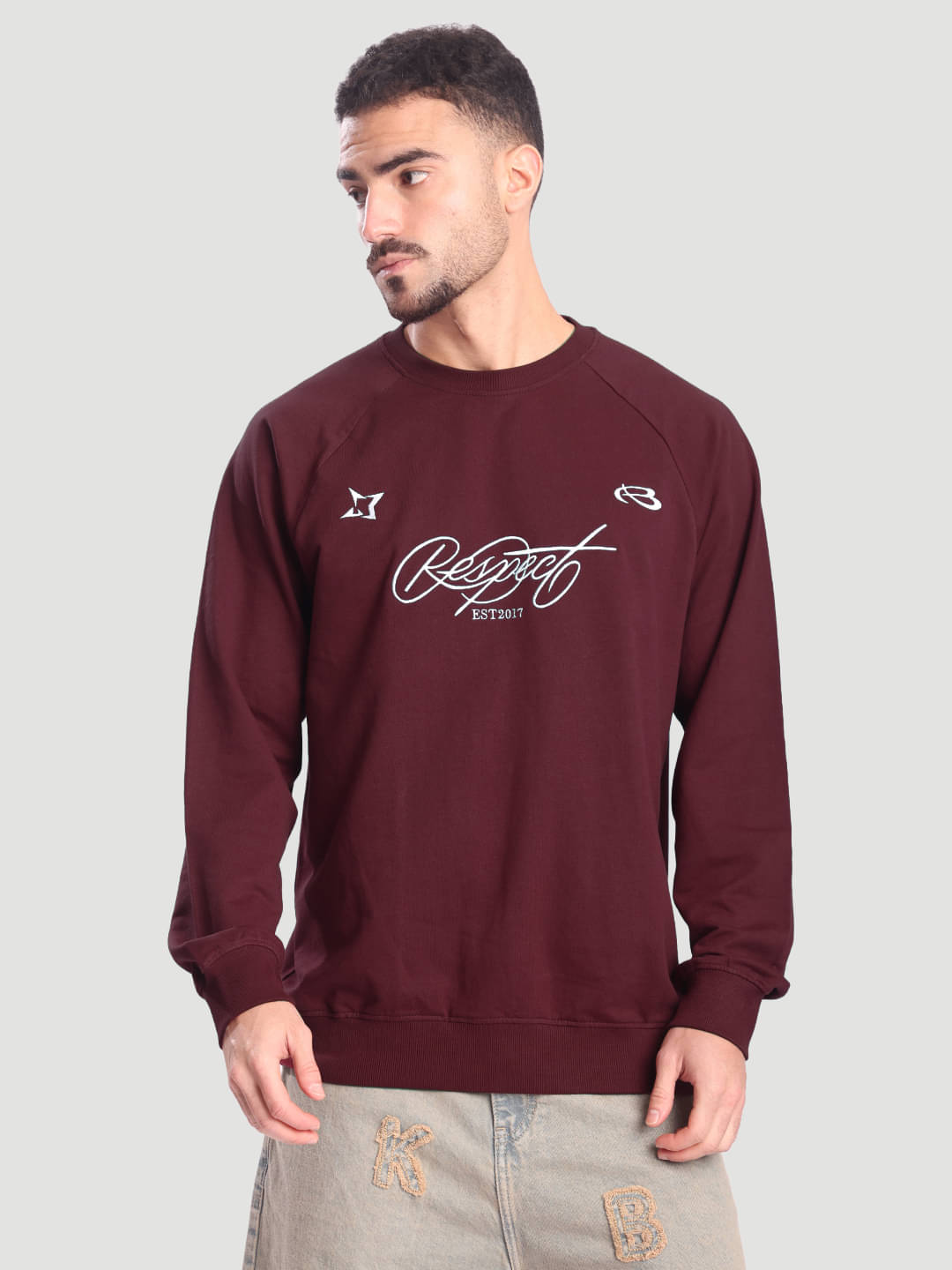 Bene Kleed Cotton Round Neck Men's Sweatshirt - Maroon ( Pack of 1 ) Bene Kleed Cotton Round Neck Men's Sweatshirt - Maroon ( Pack of 1 )