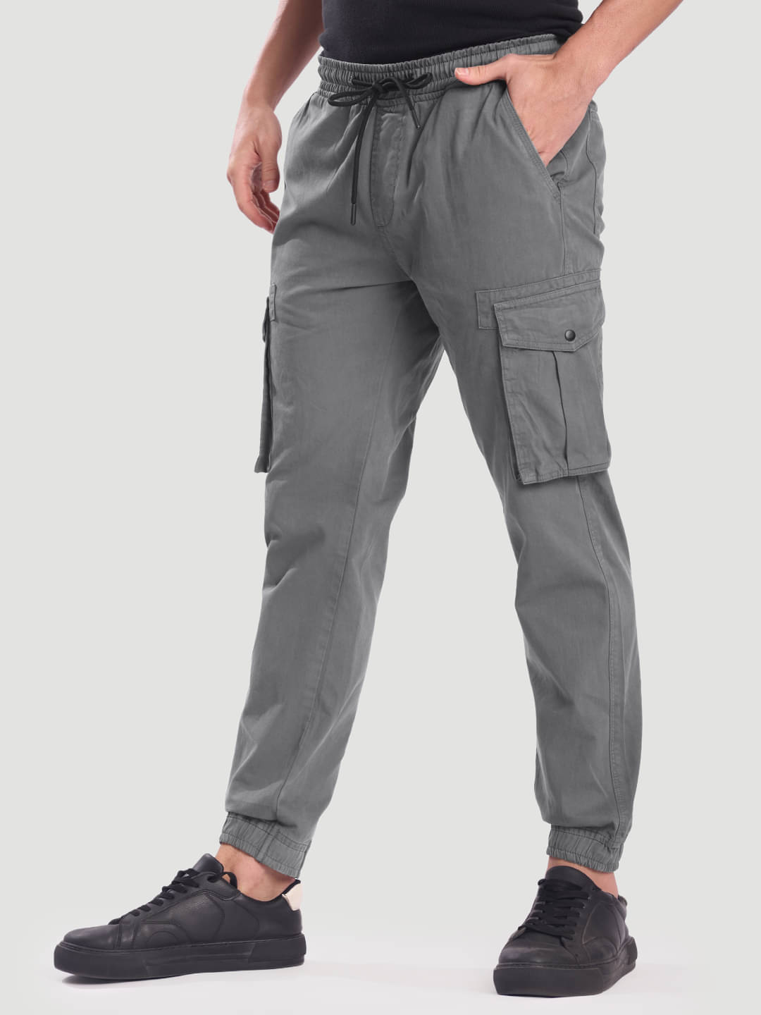     			Bene Kleed Relax Men's Cargos - Grey ( Pack of 1 )