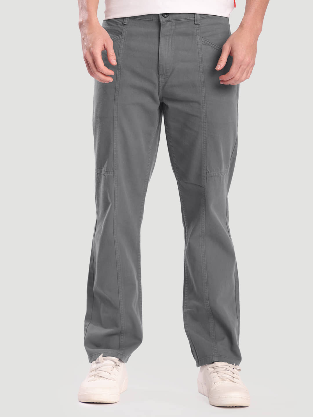Bene Kleed Relax Men's Cargos - Grey ( Pack of 1 ) - Trousers | Buy online on ZillyBuy