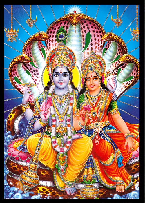 LAKSHMI NARAYAN Sparkled Laminated Photo 8 (Width) x 11 (Length) inch on Wooden Base With Back Support & Wall Hanging Mount LAKSHMI NARAYAN Sparkled Laminated Photo 8 (Width) x 11 (Length) inch on Wooden Base With Back Support & Wall Hanging Mount