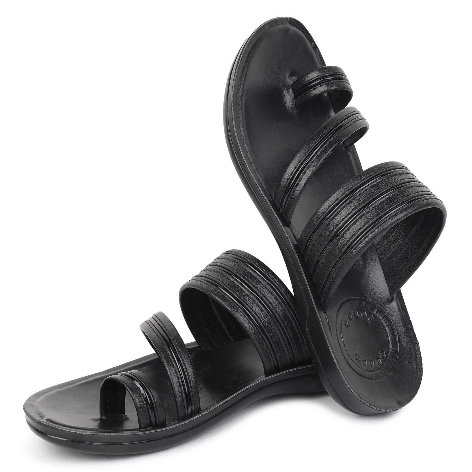     			PENNEN - Black Men's Sandals