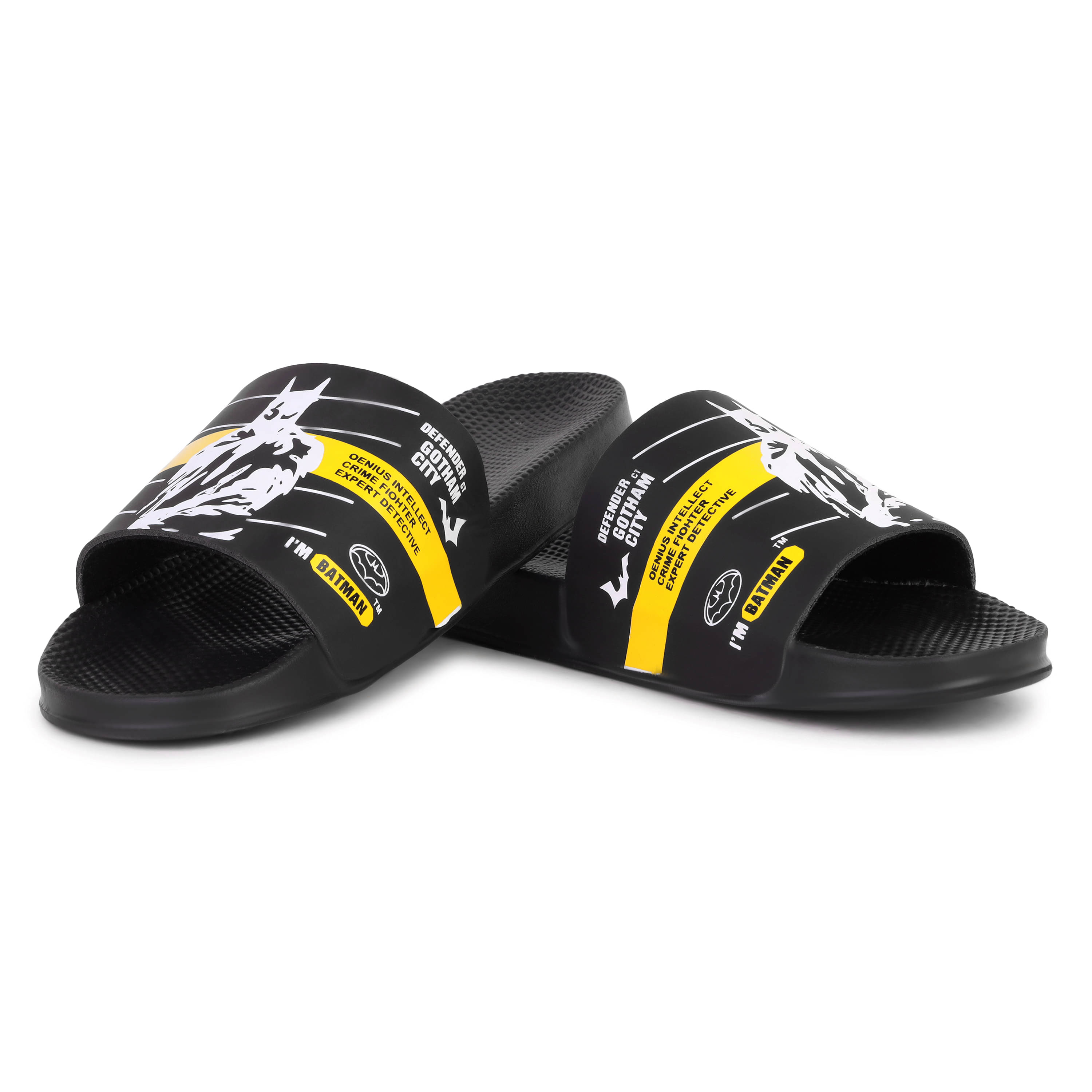     			PENNEN Black Men's Slide Flip Flop