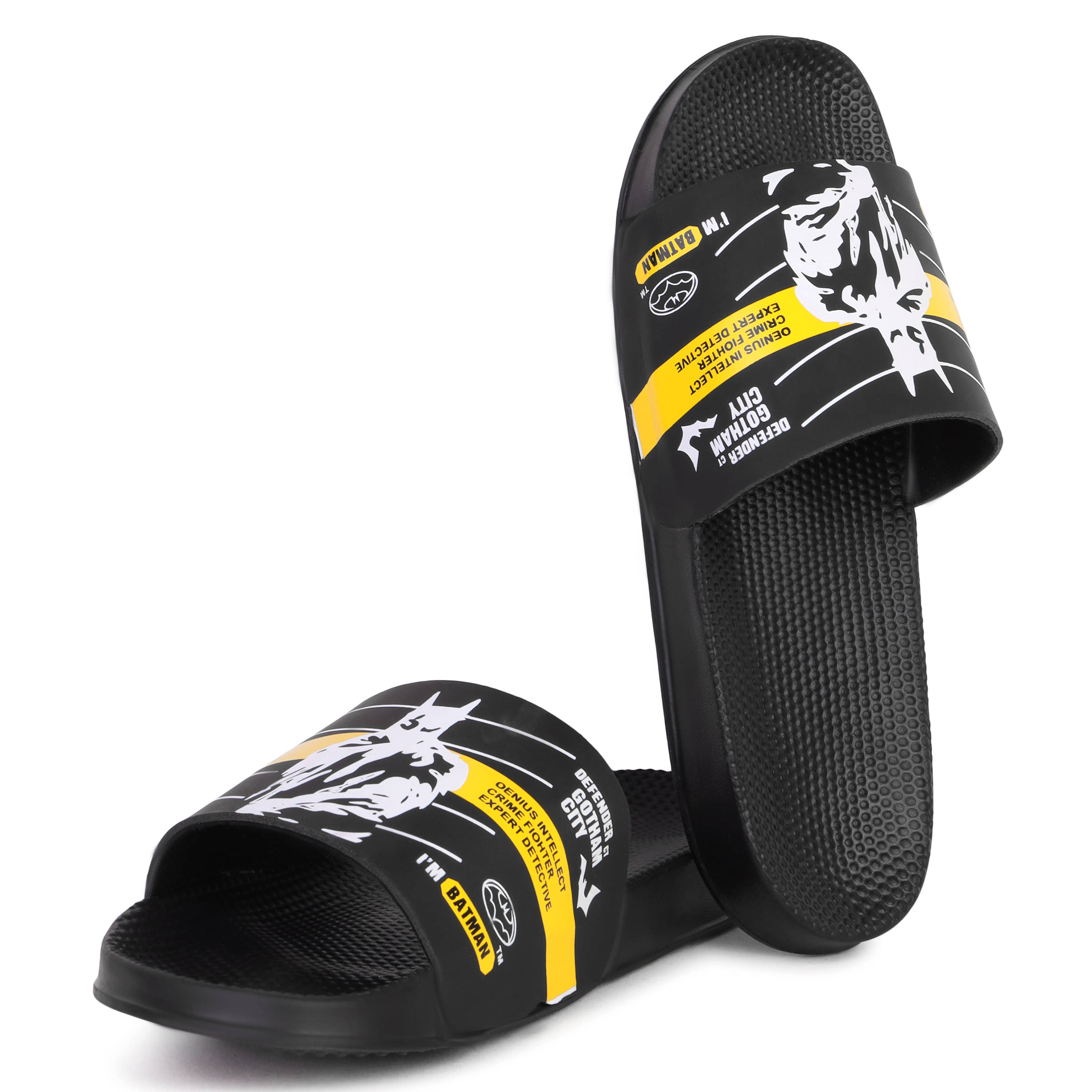     			PENNEN Black Men's Slide Flip Flop