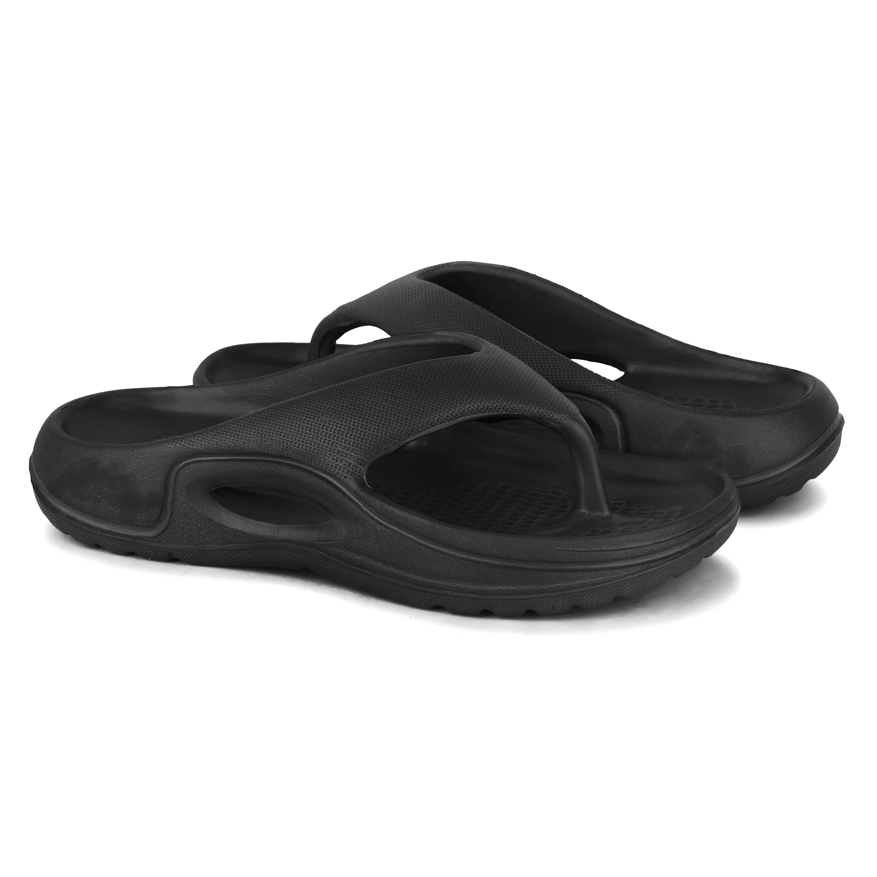    			PENNEN Black Men's Thong Flip Flop