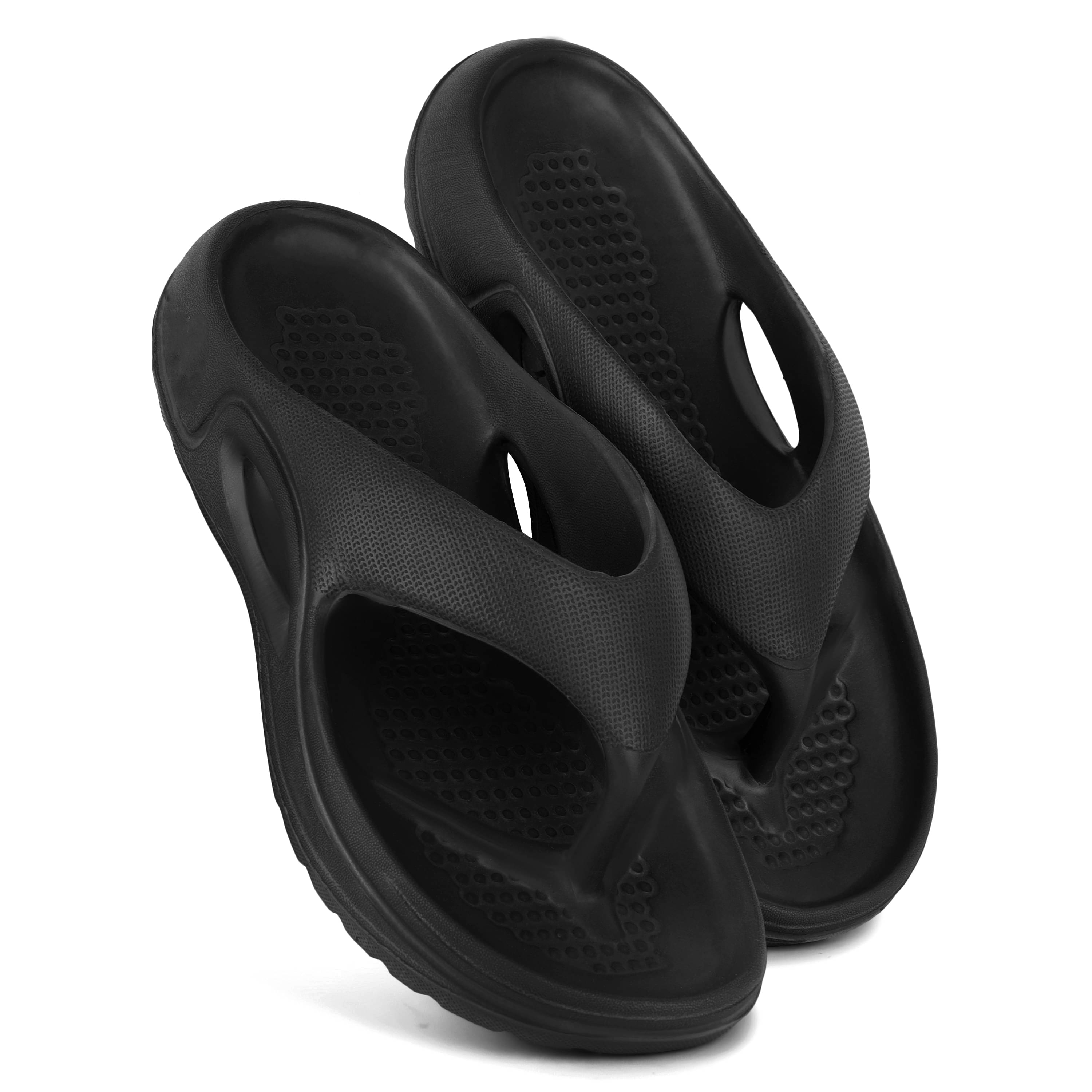     			PENNEN Black Men's Thong Flip Flop