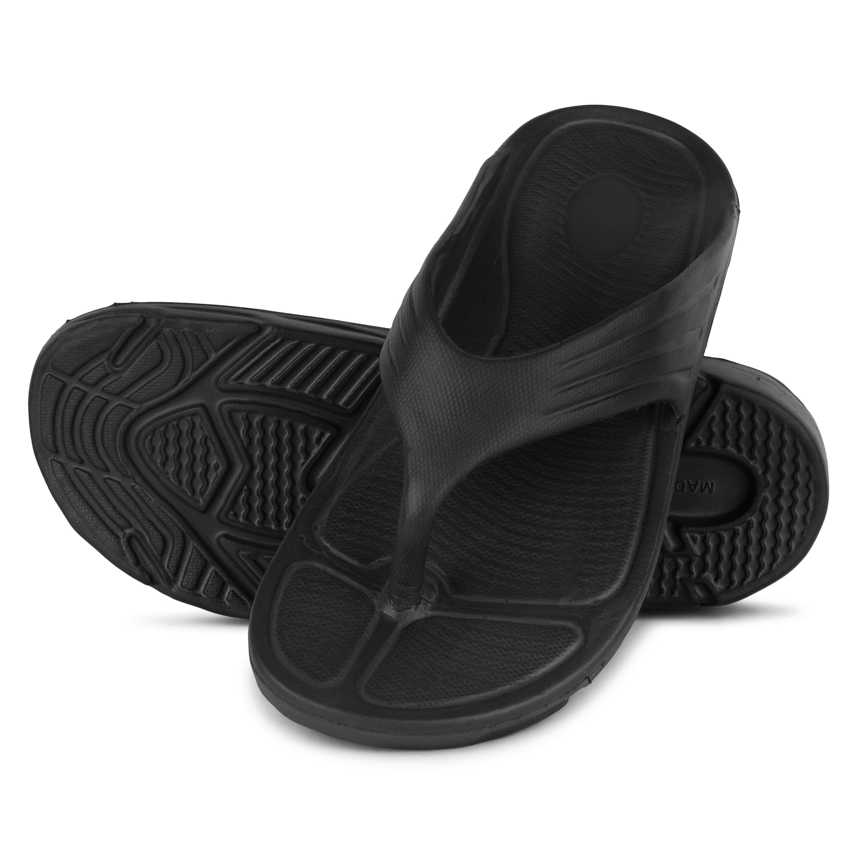     			PENNEN Black Men's Thong Flip Flop