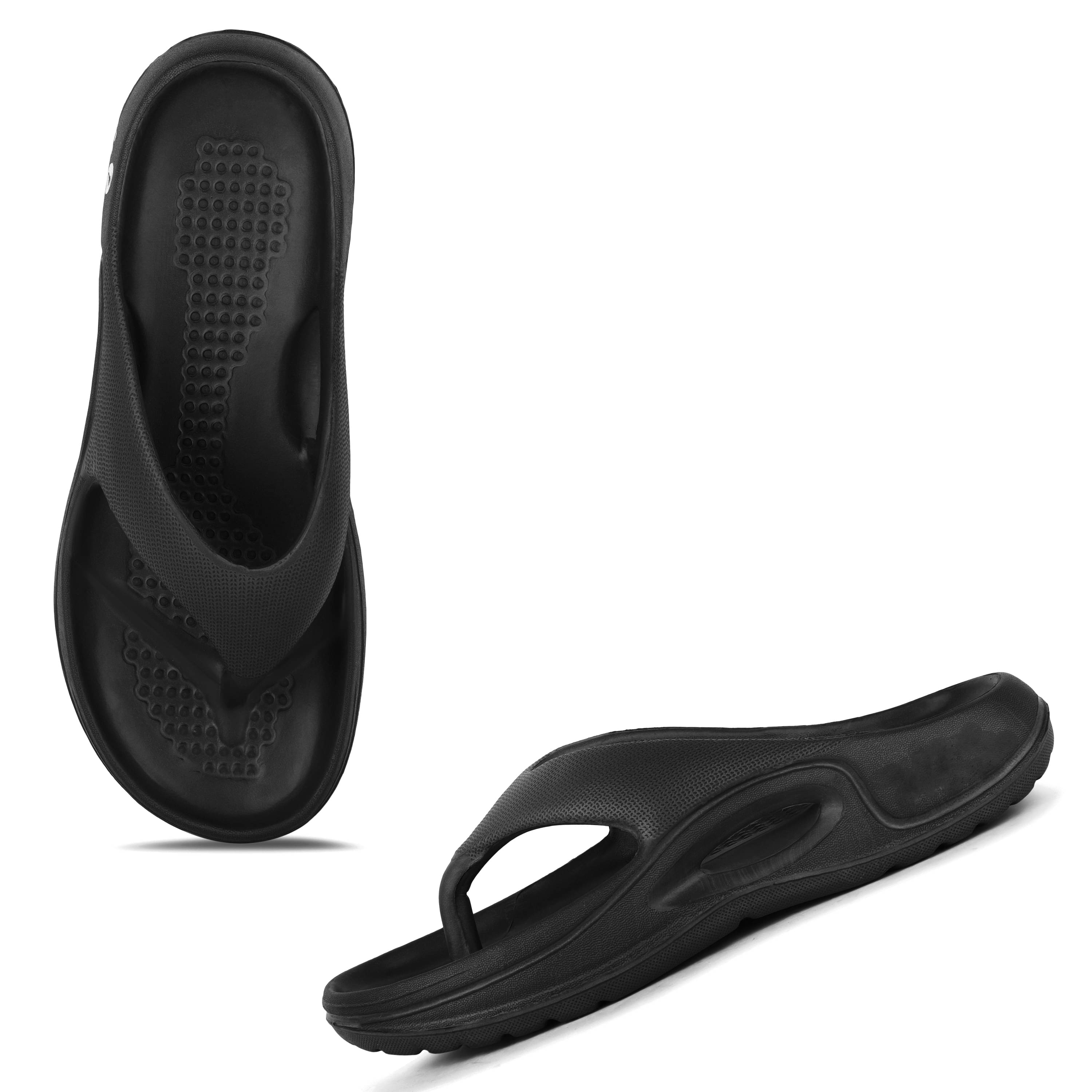    			PENNEN Black Men's Thong Flip Flop