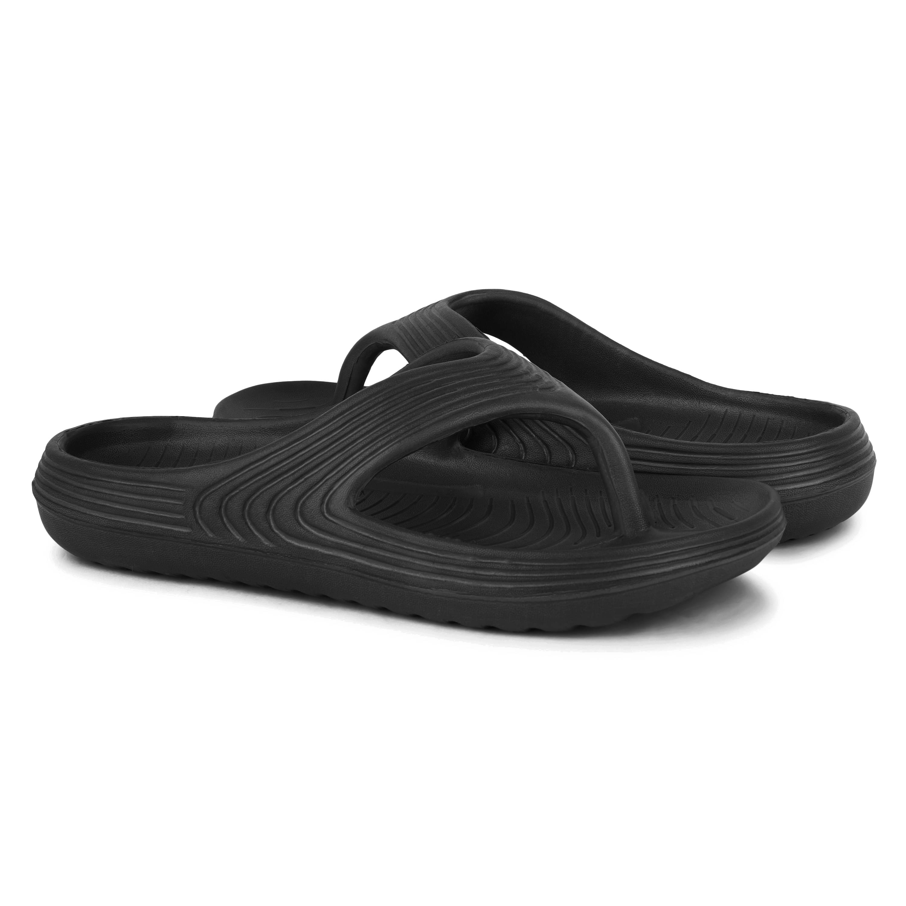     			PENNEN Black Men's Thong Flip Flop