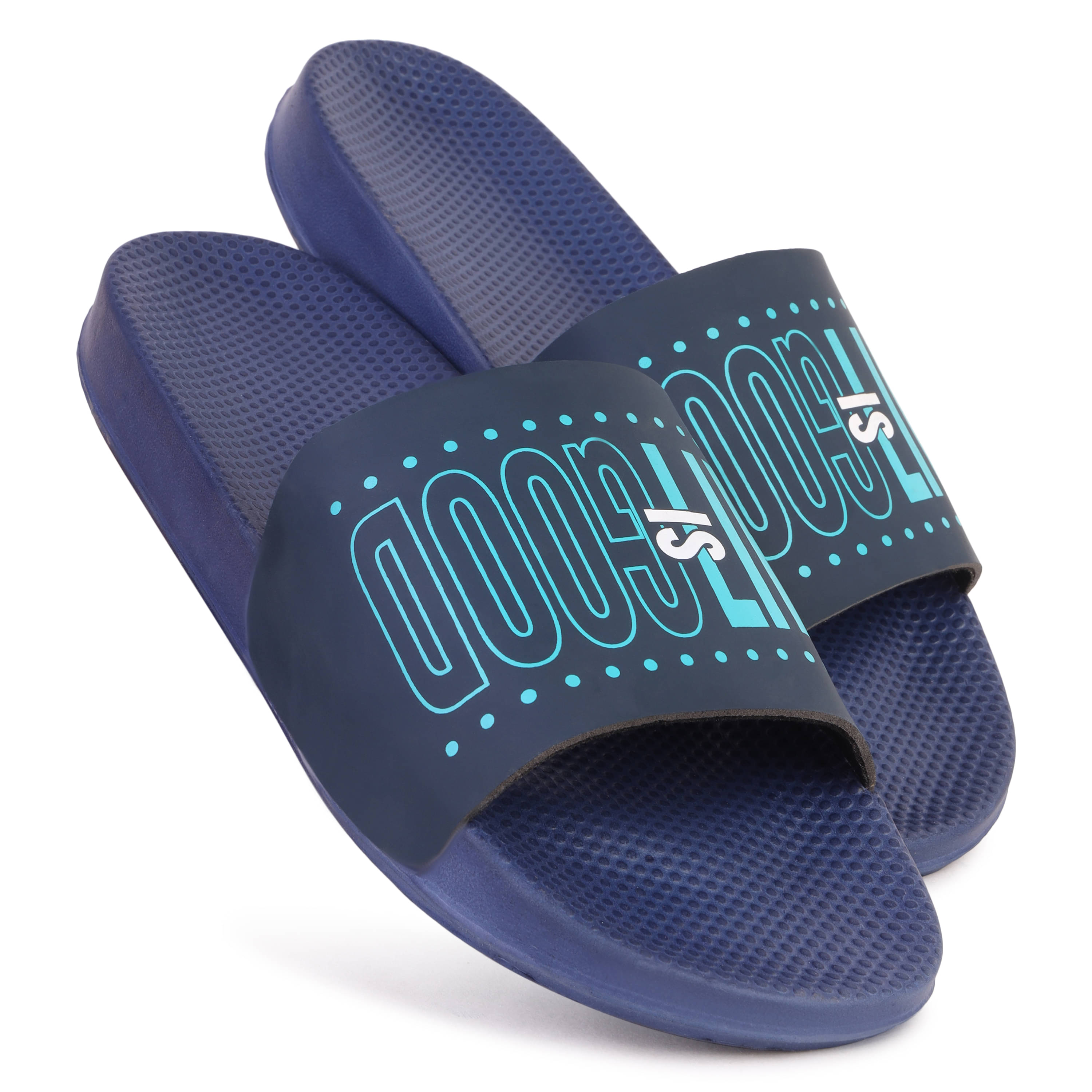     			PENNEN Blue Men's Thong Flip Flop