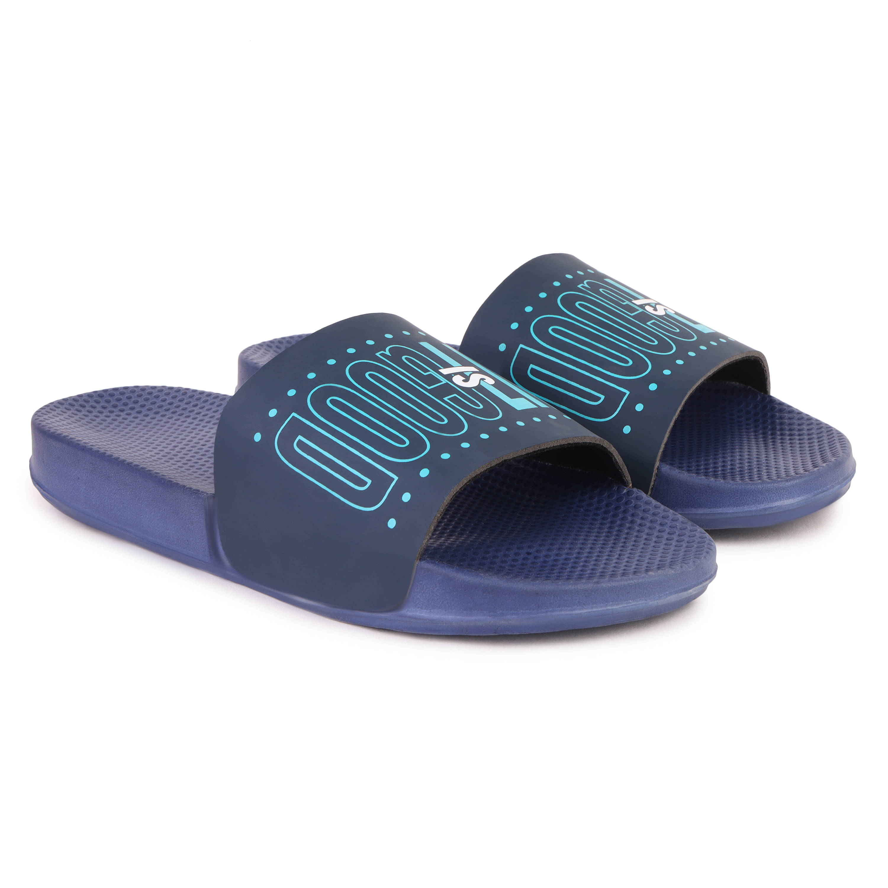     			PENNEN Blue Men's Thong Flip Flop