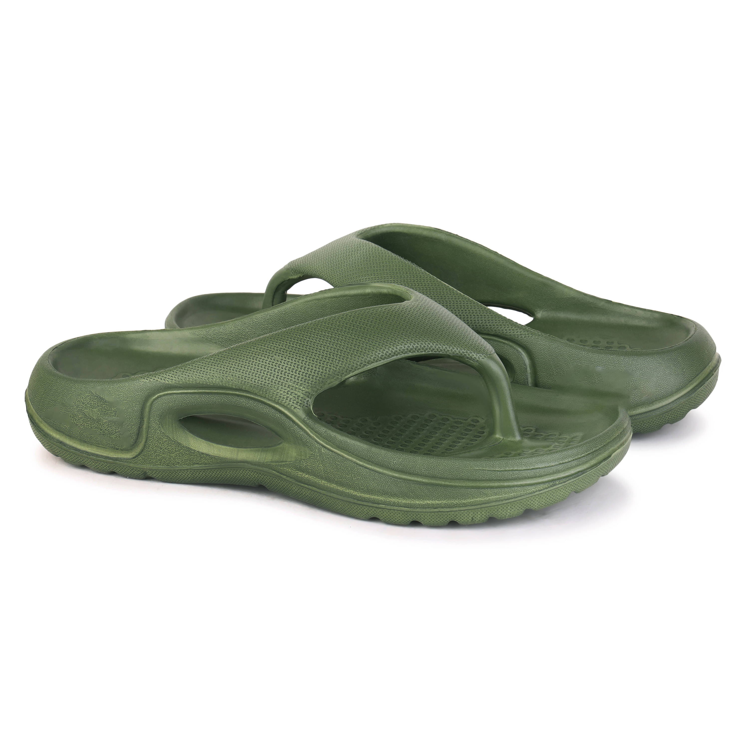     			PENNEN Green Men's Thong Flip Flop