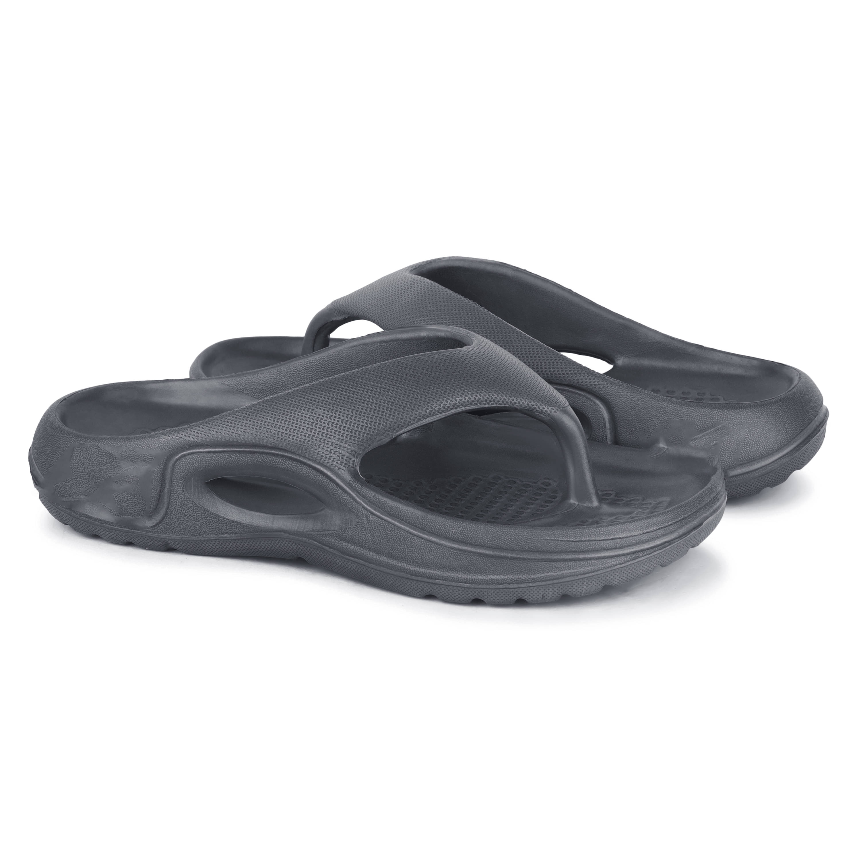    			PENNEN Grey Men's Thong Flip Flop