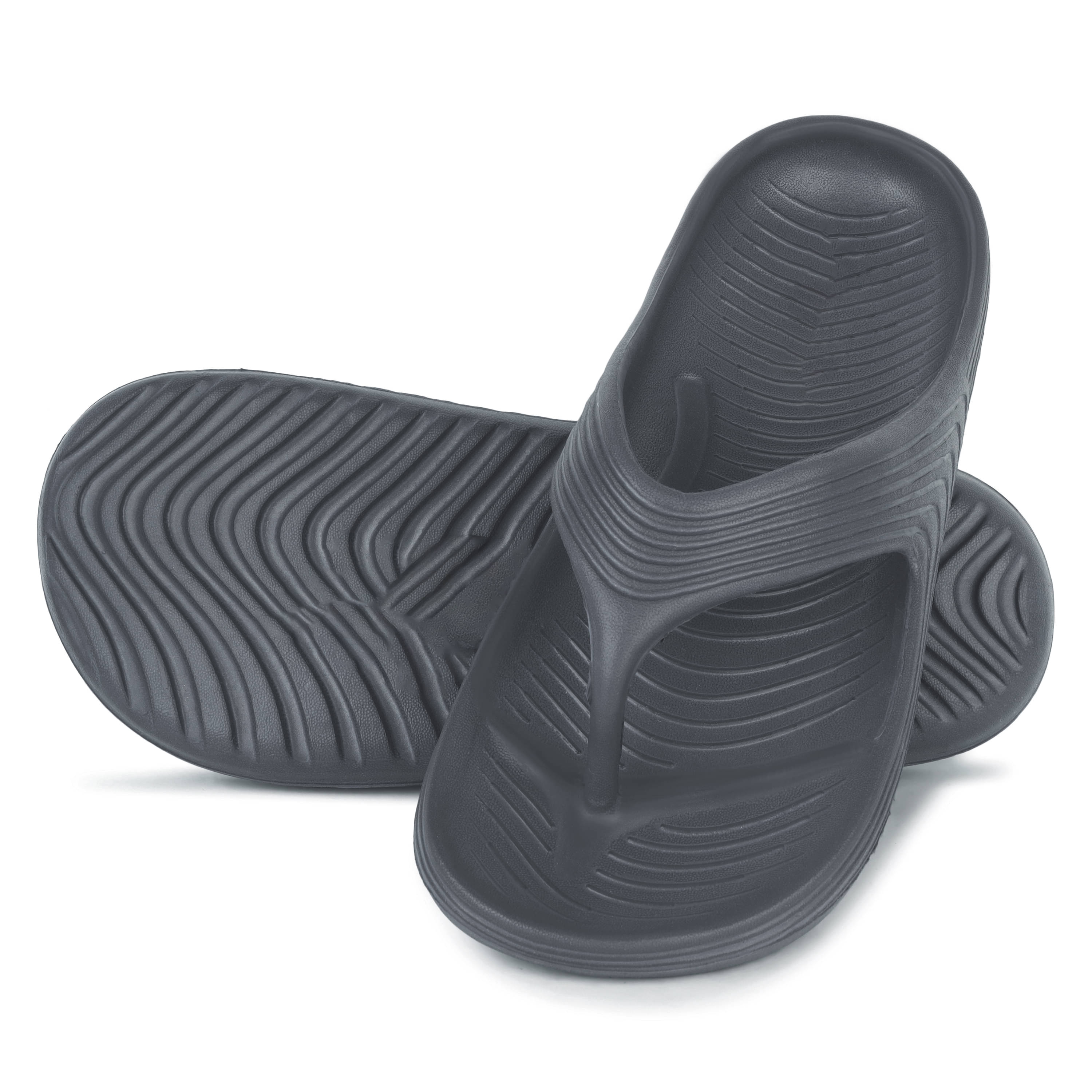     			PENNEN Grey Men's Thong Flip Flop